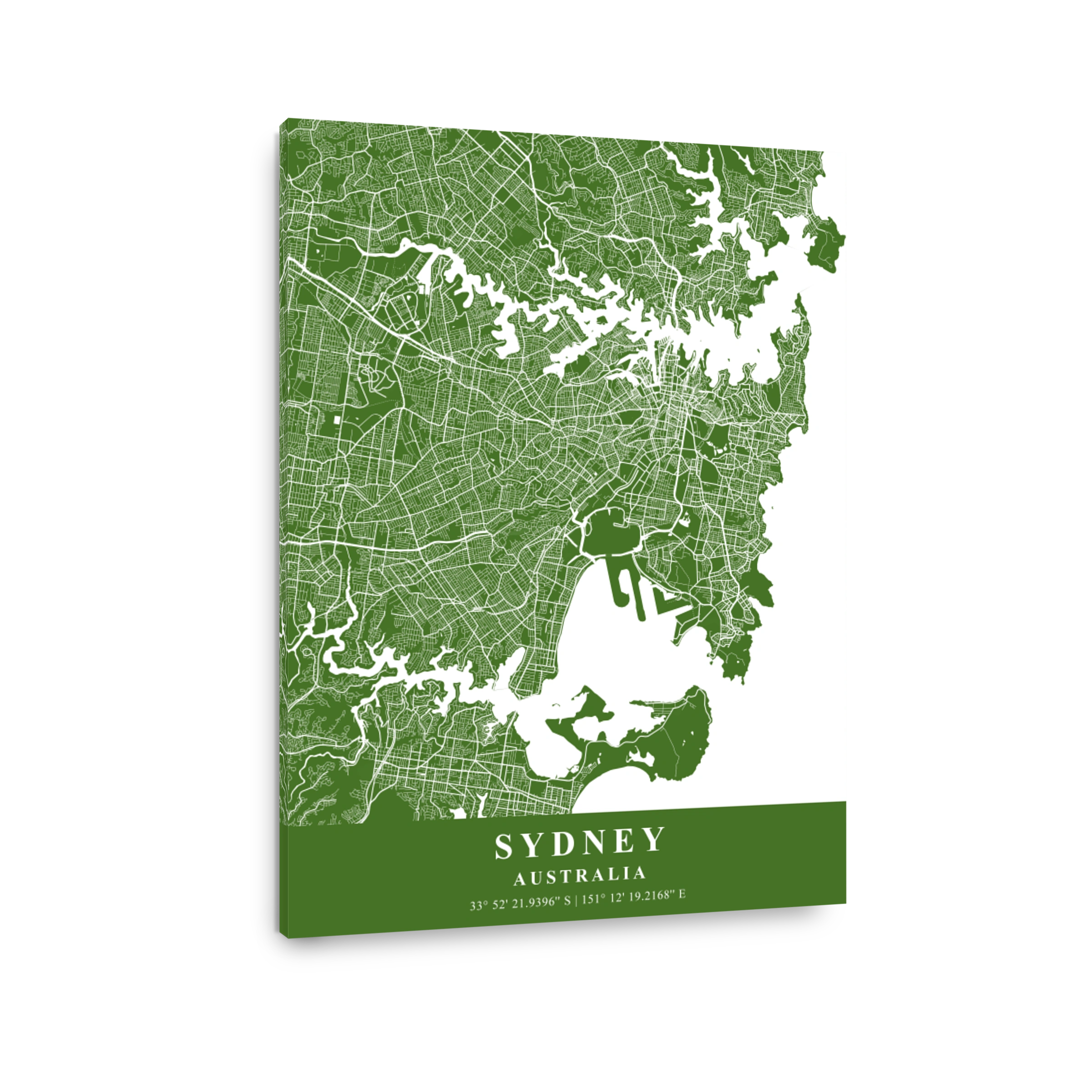 Sydney   Australia moss Plane Mapmoss Plane Map