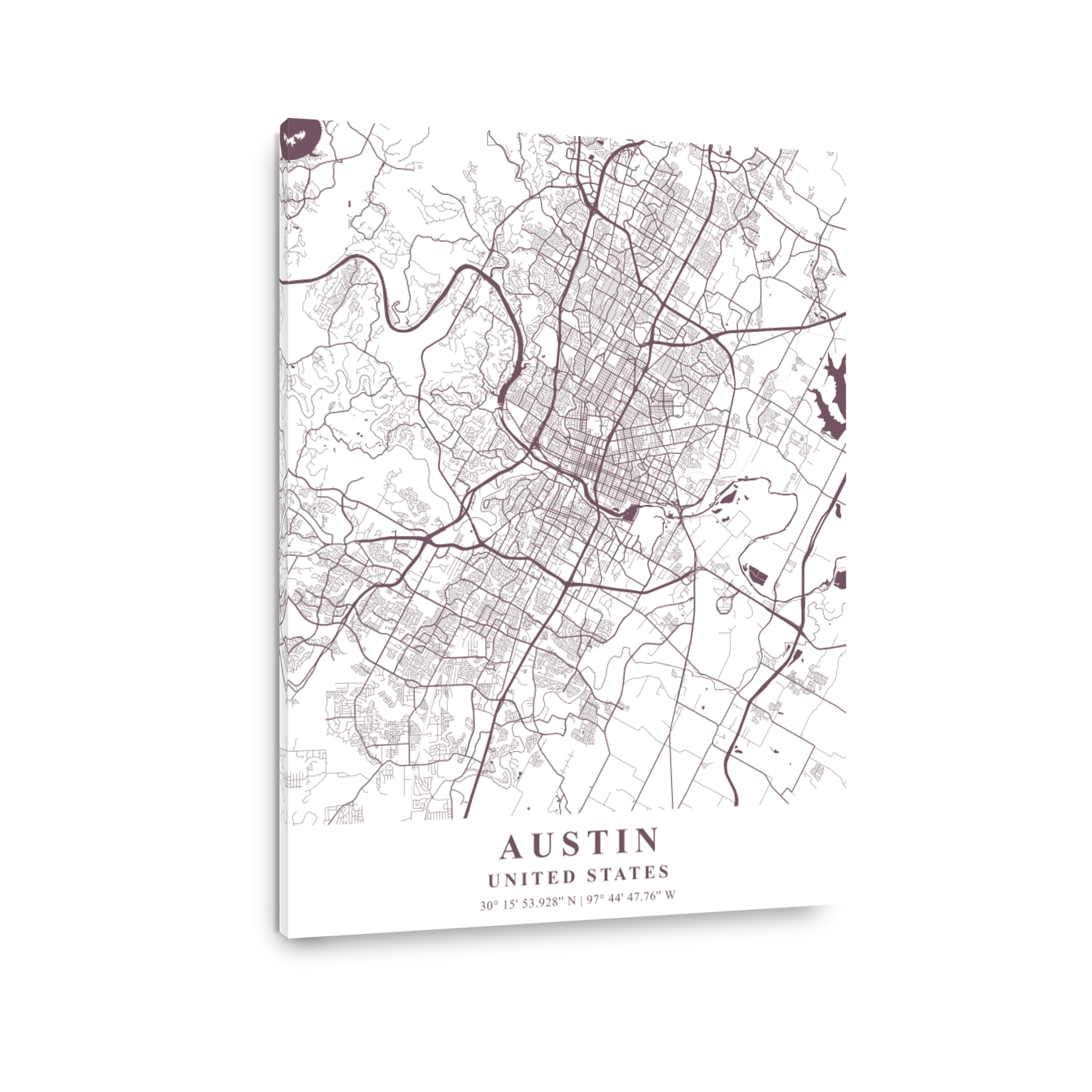 Austin   United States Orchid Plane Map