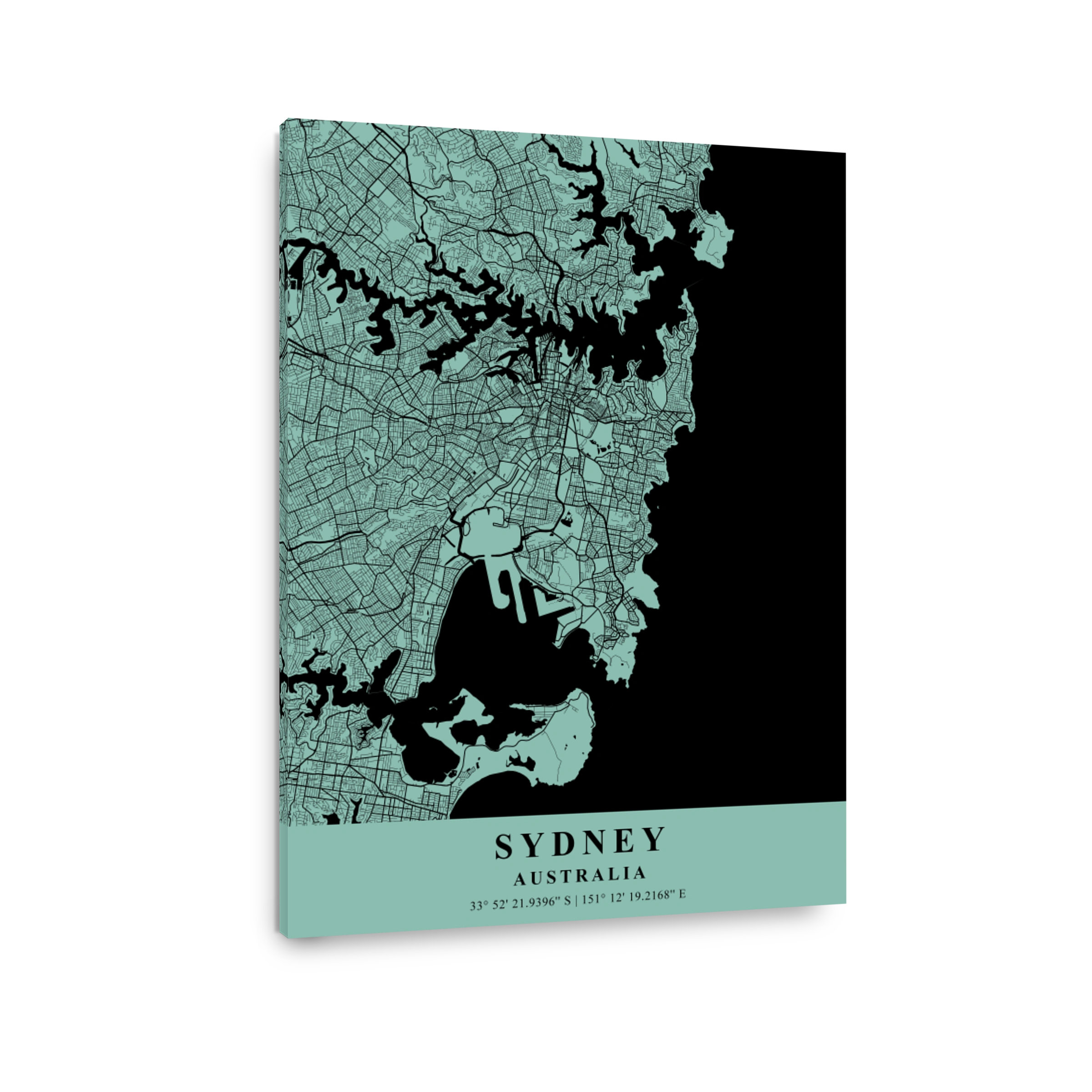Sydney   Australia Sea Plane Map