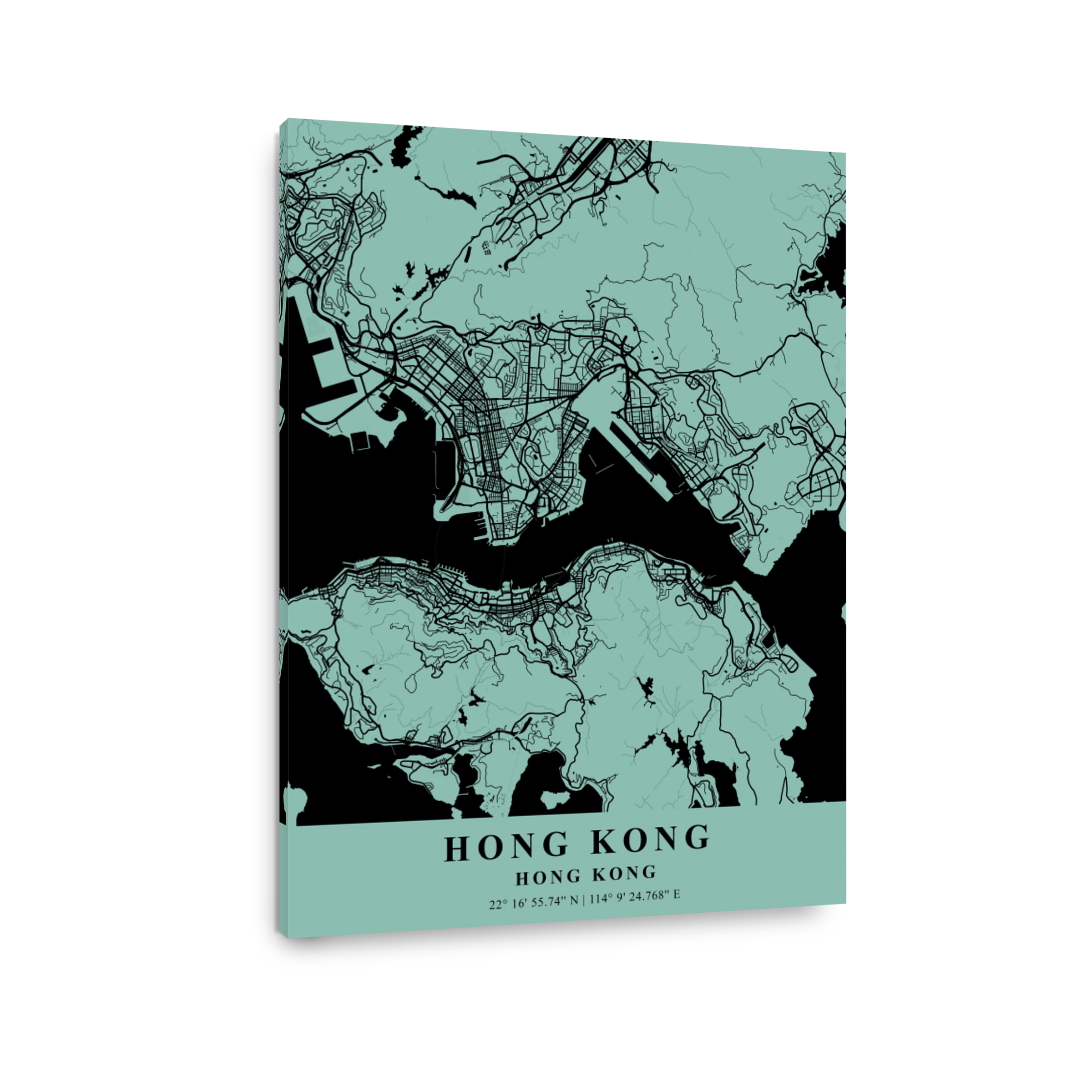 Hong Kong   Hong Kong Sea Plane Map