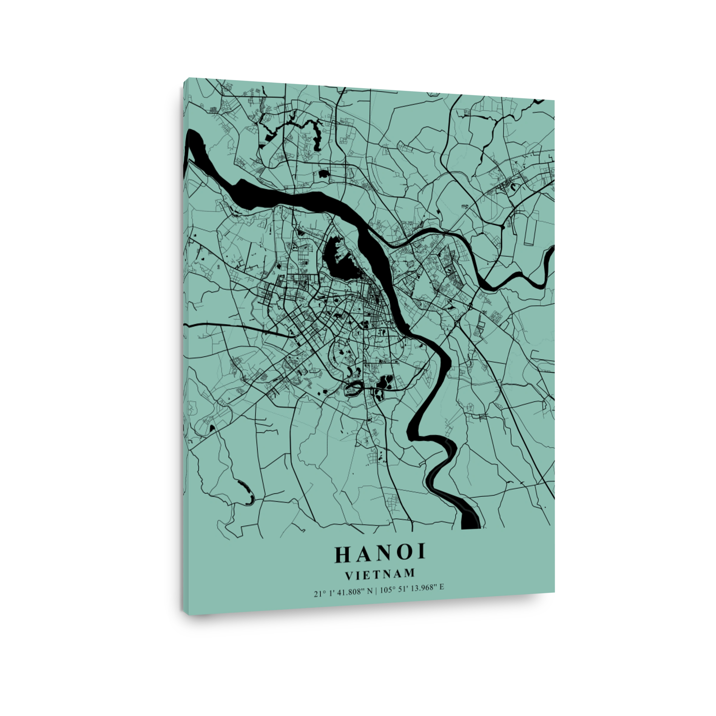 Hanoi   Vietnam Sea Plane Map
