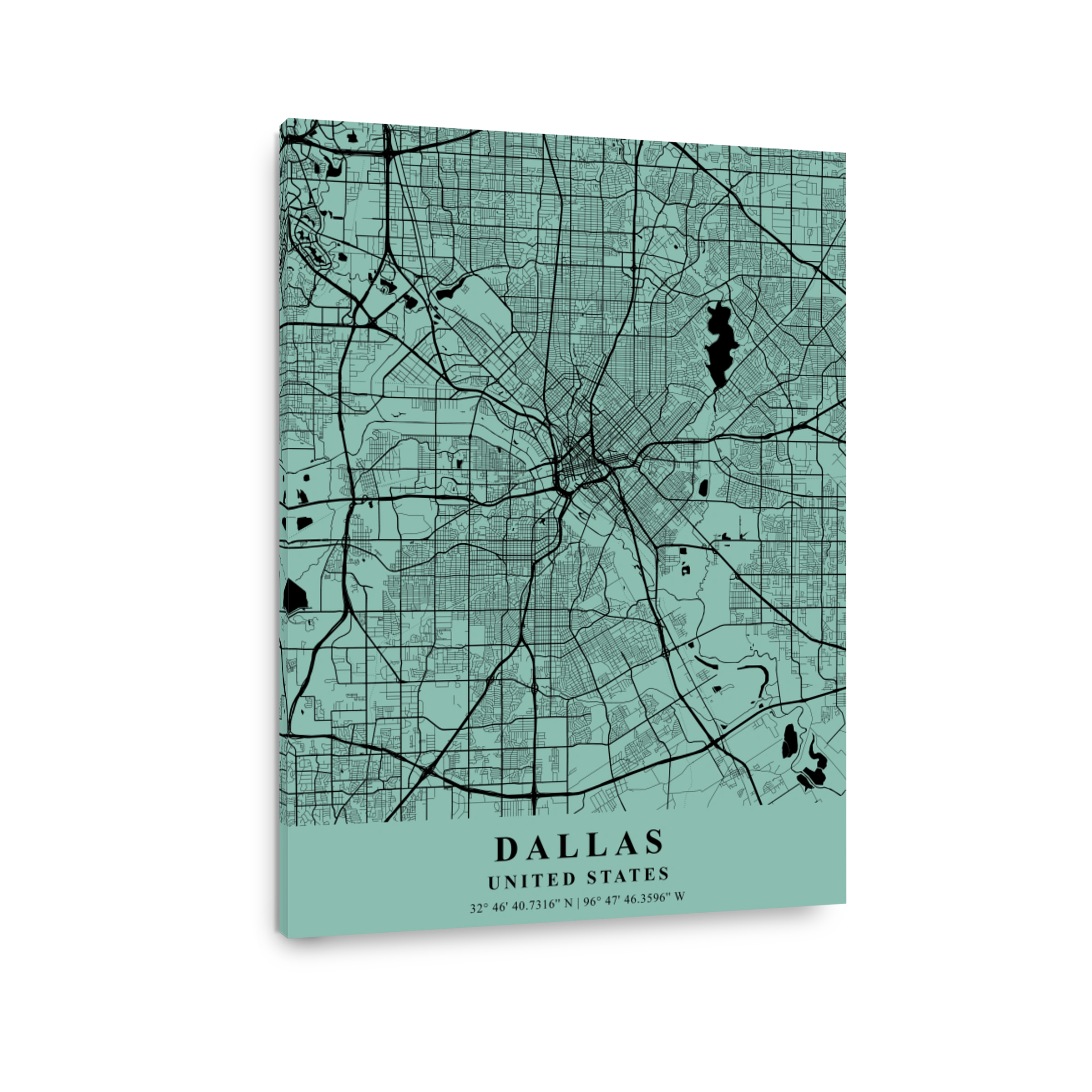 Dallas   United States Sea Plane Map