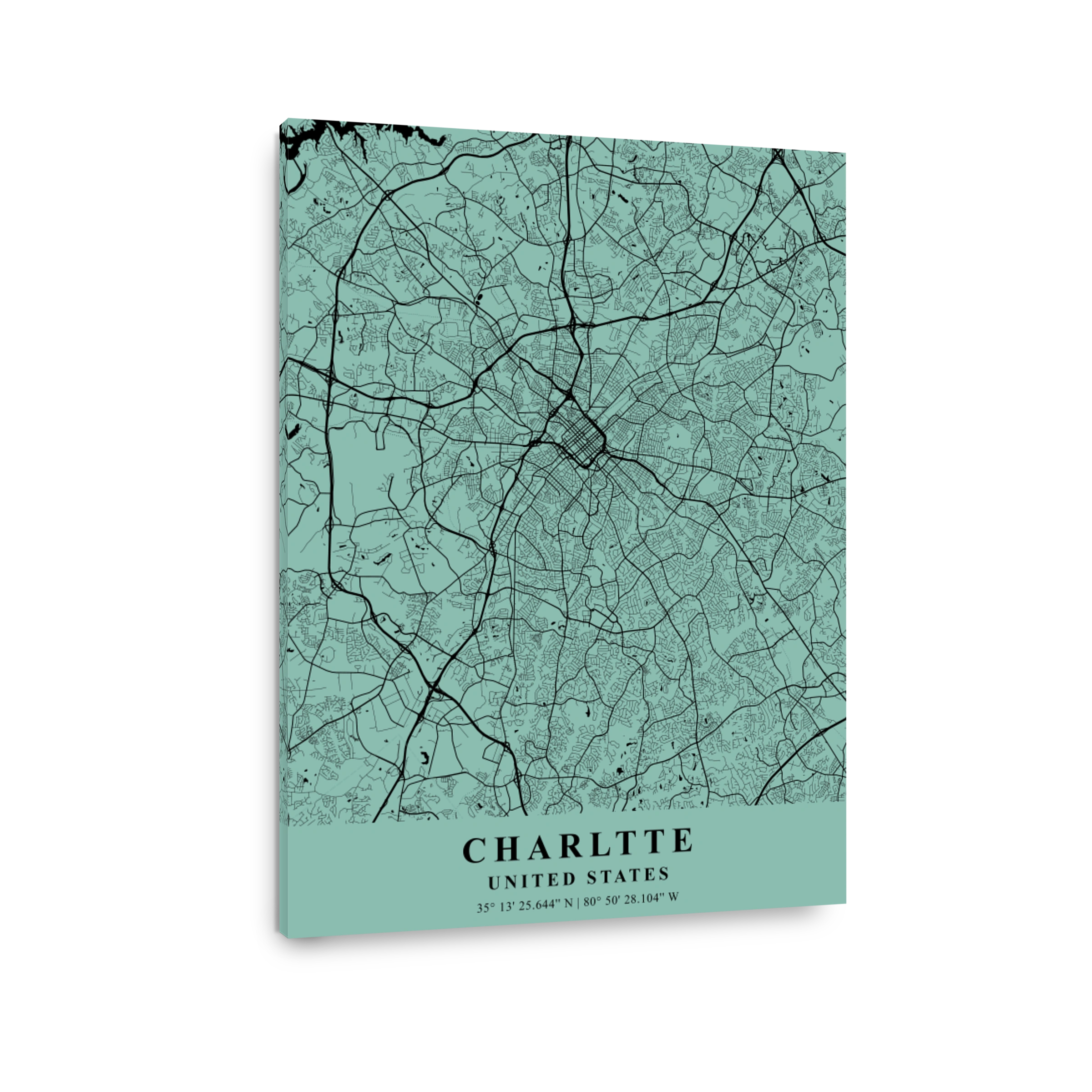 Charlotte   United States Sea Plane Map