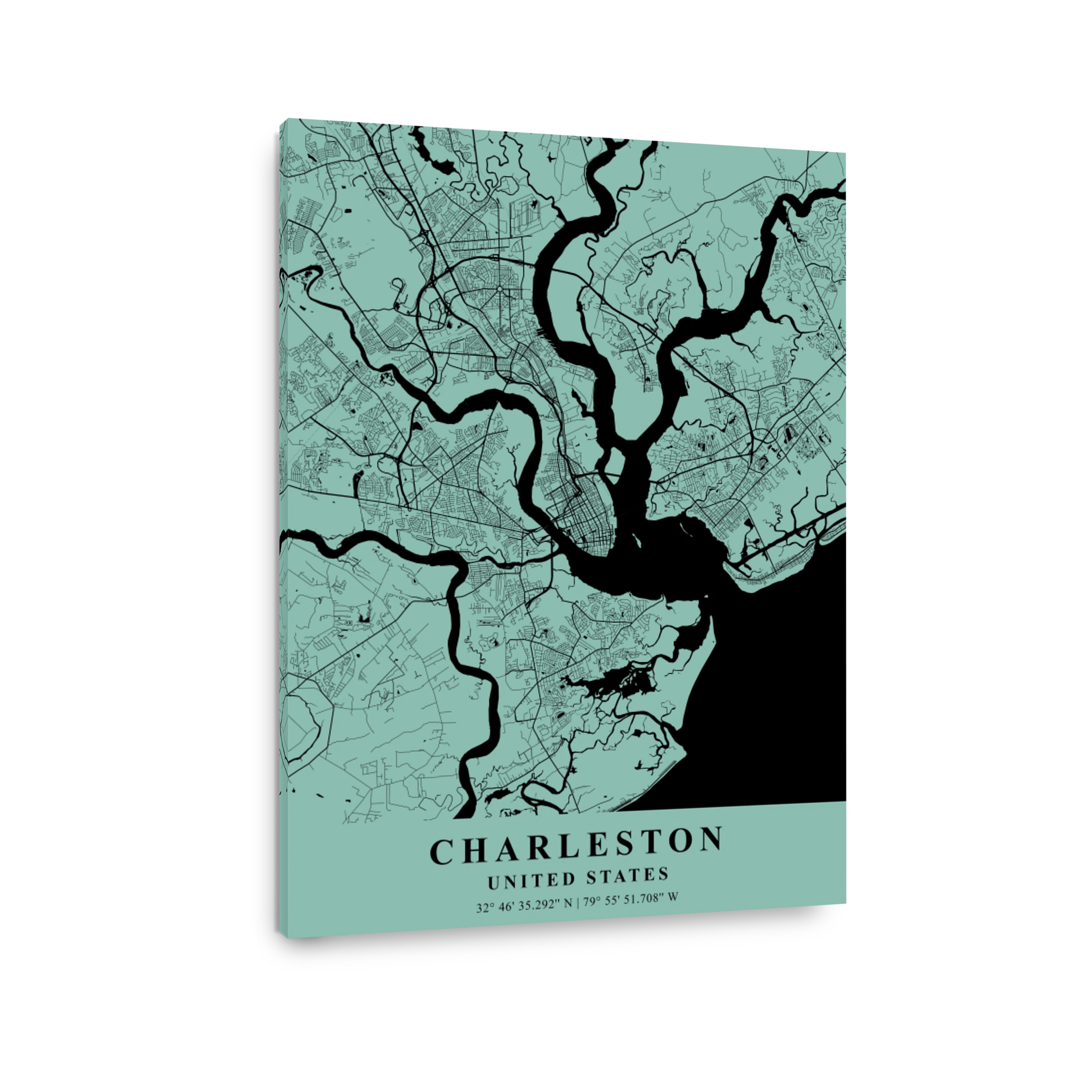 Charleston   United States Sea Plane Map