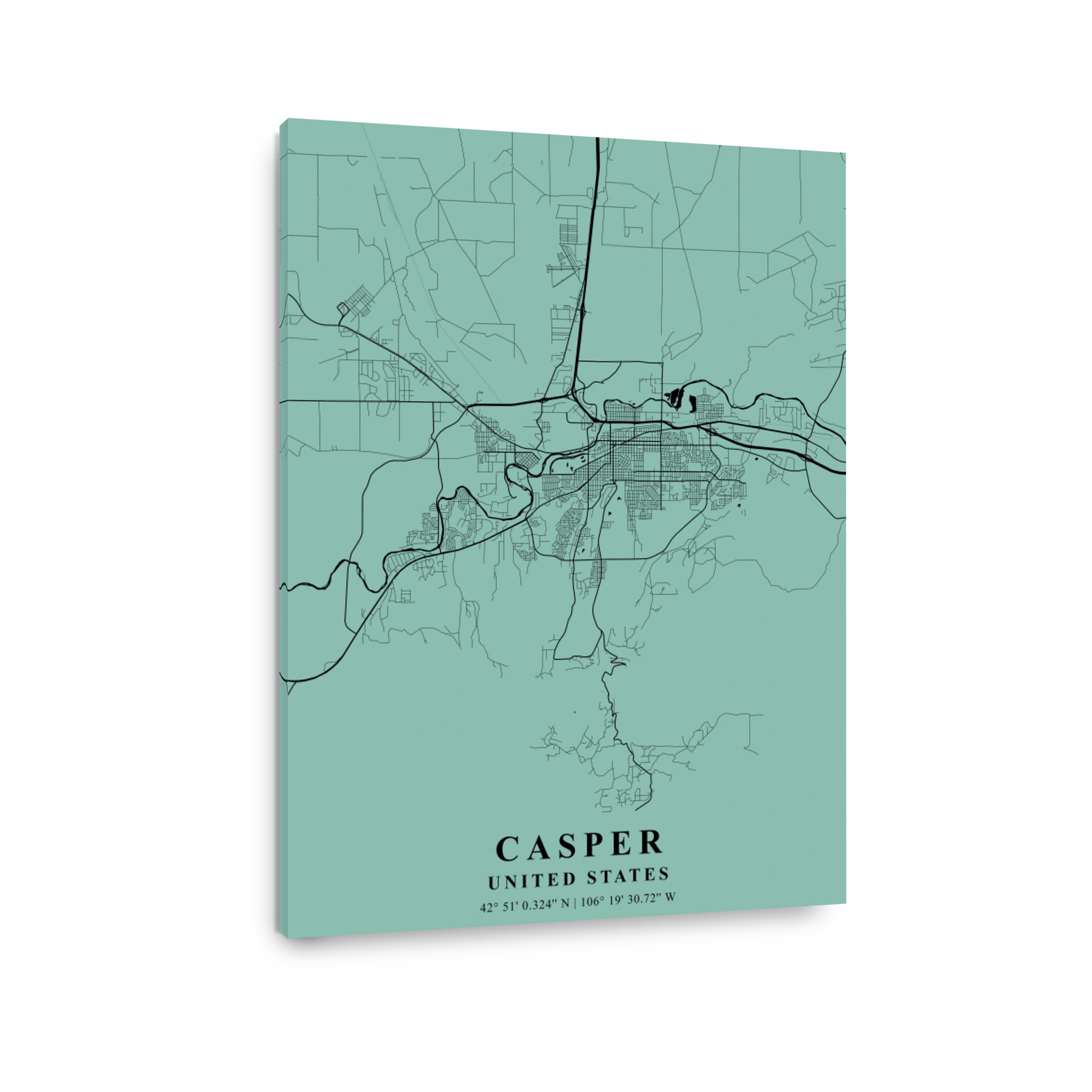 Casper   United States Sea Plane Map