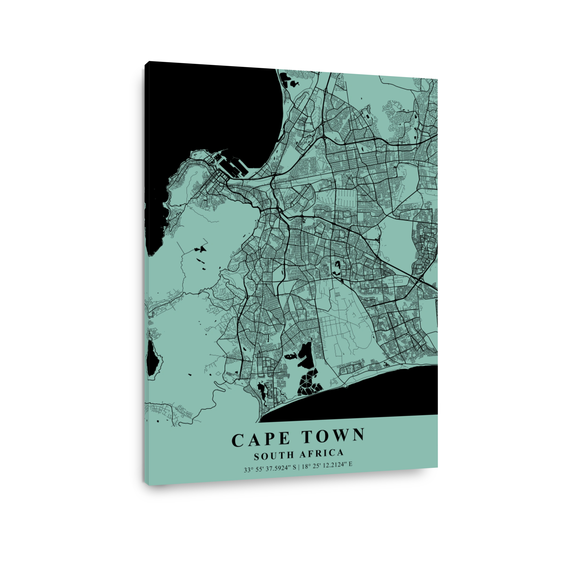 Cape Town   South Africa Sea Plane Map