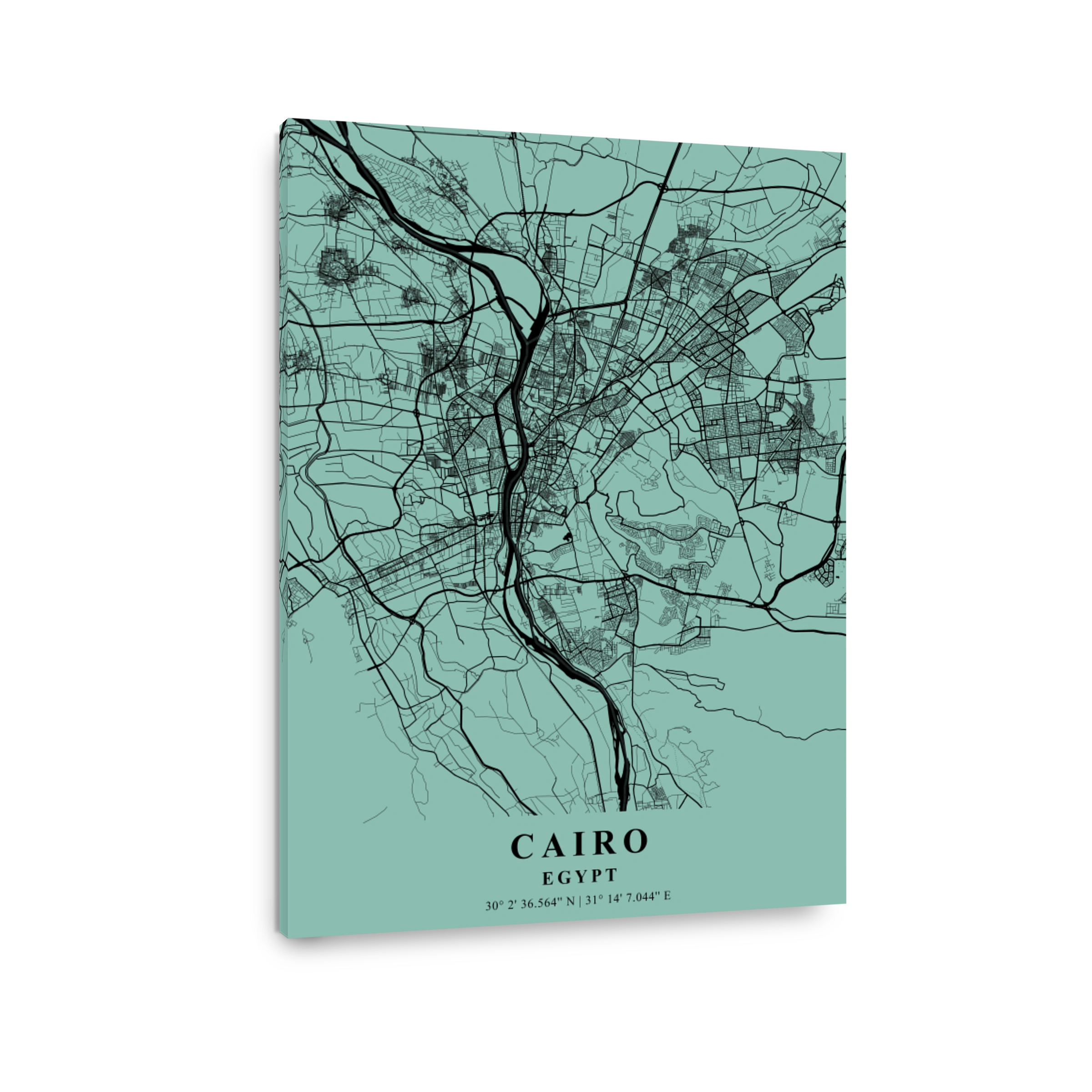 Cairo   Egypt Sea Plane Map
