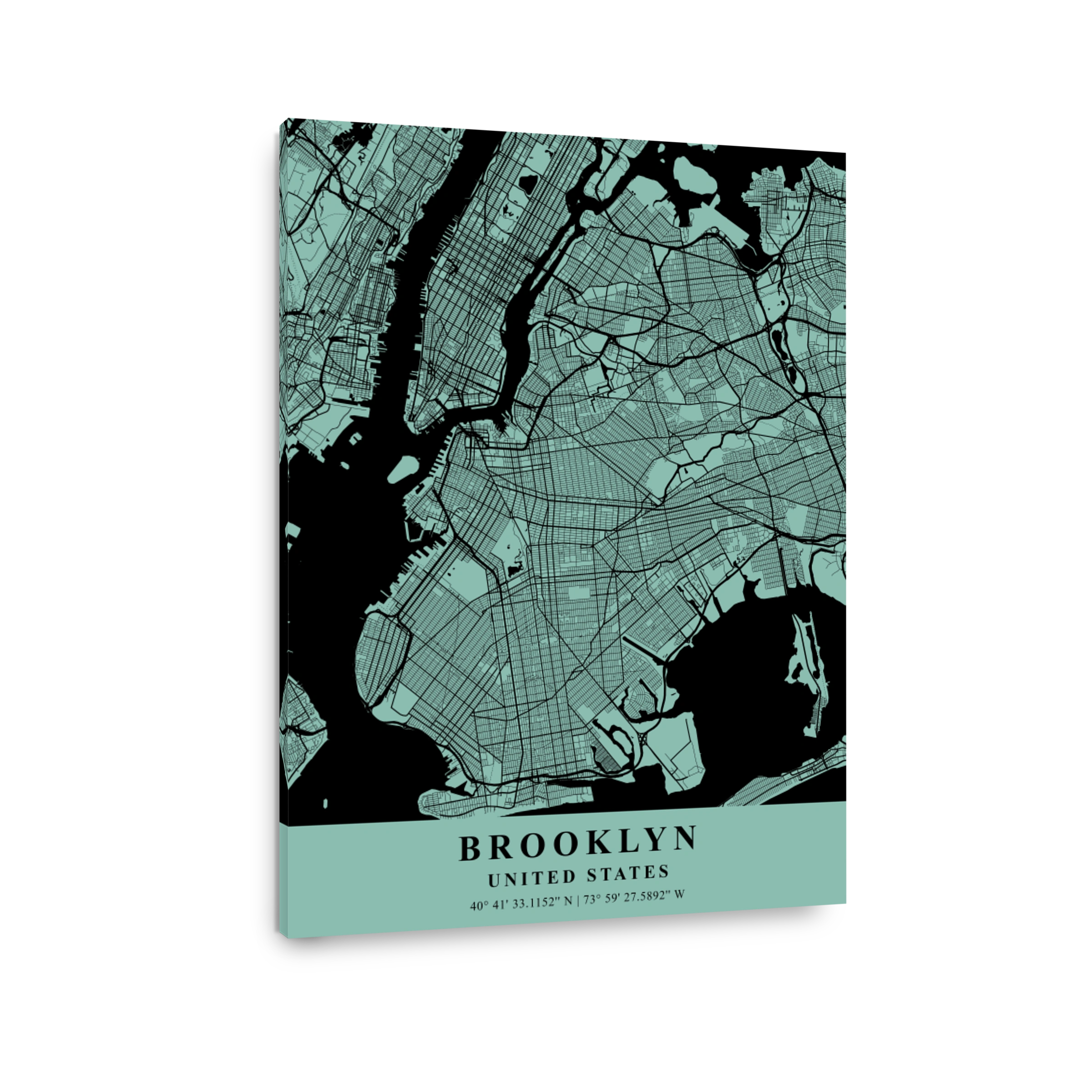 Brooklyn   United States Sea Plane Map
