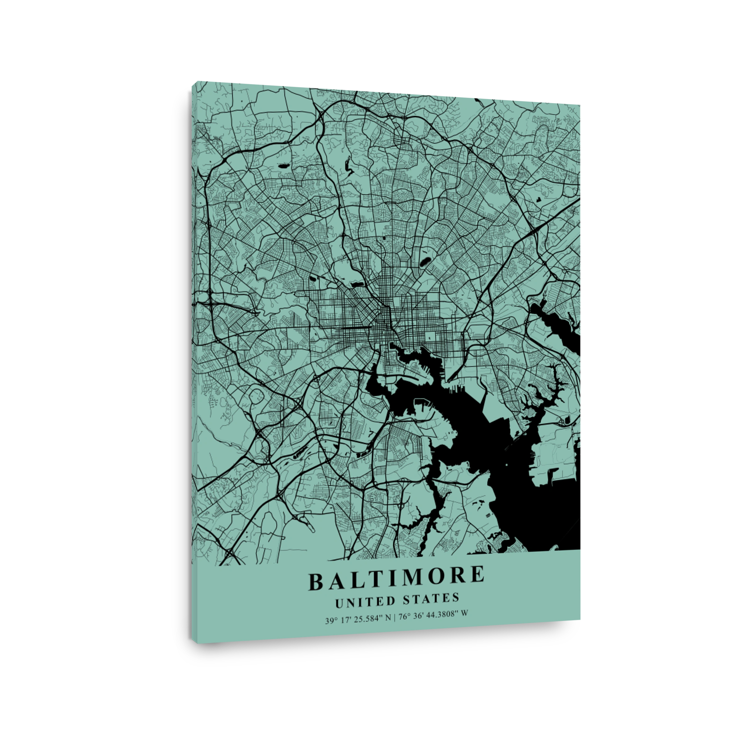 Baltimore   United States Sea Plane Map