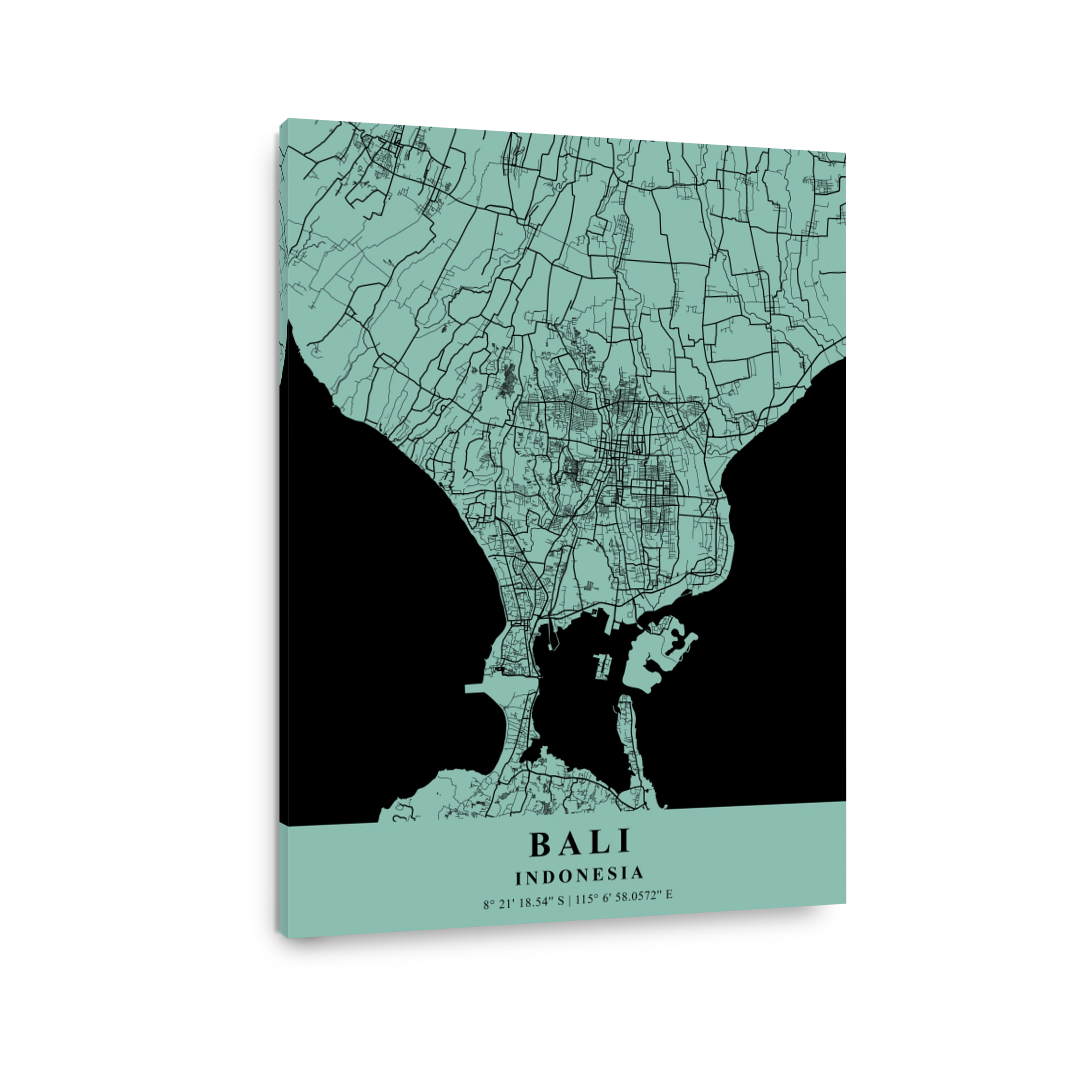Bali   Indonesia Sea Plane Map