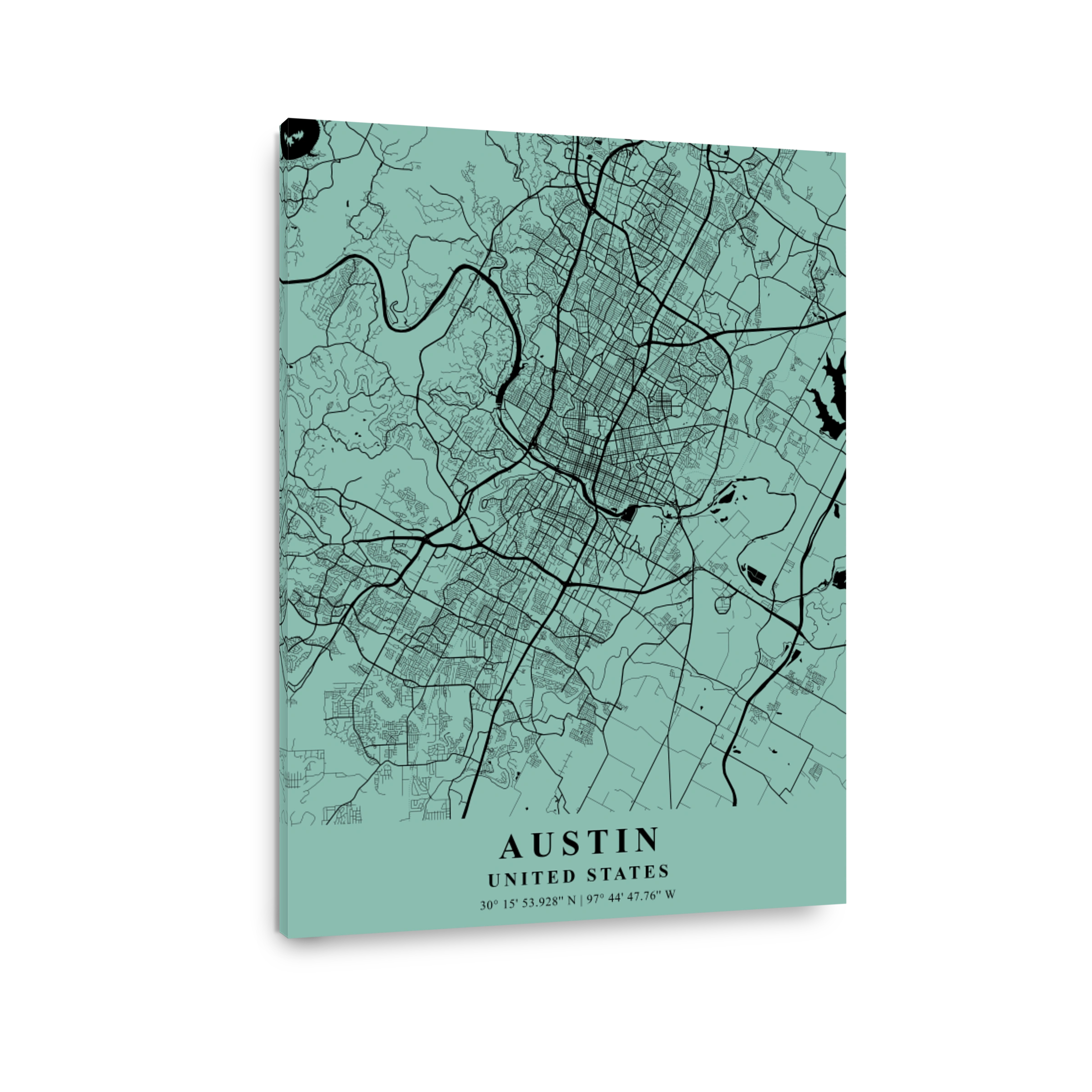 Austin   United States Sea Plane Map