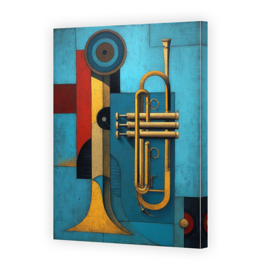 Abstract Trumpet Art