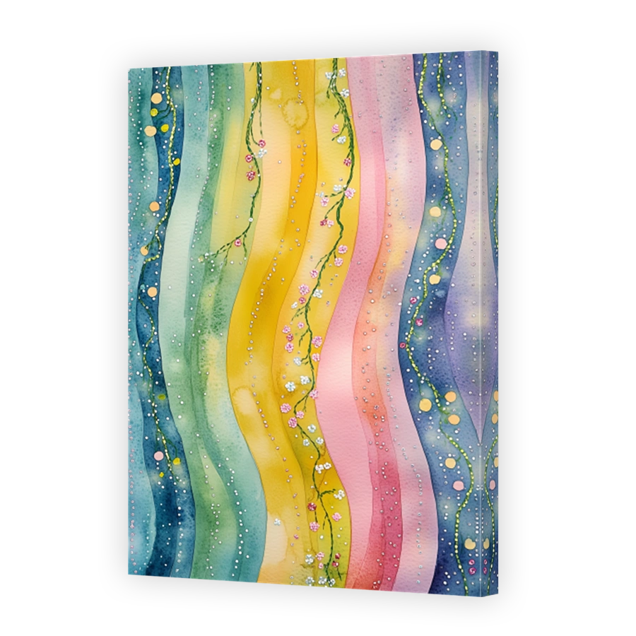 Whimsical Blooms Watercolour Art