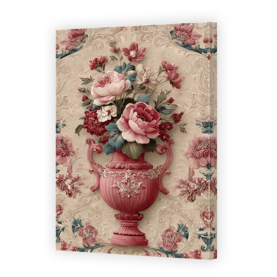 Elegant Floral Arrangement in a Vase