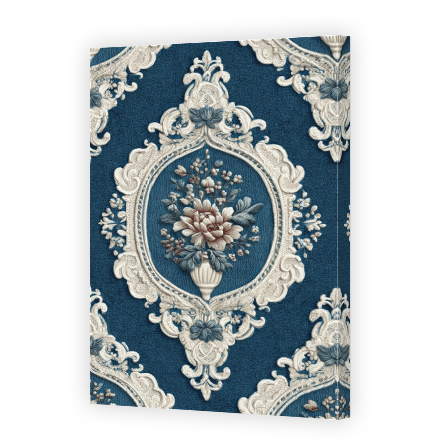 Elegant Floral Decoupage Wall Art