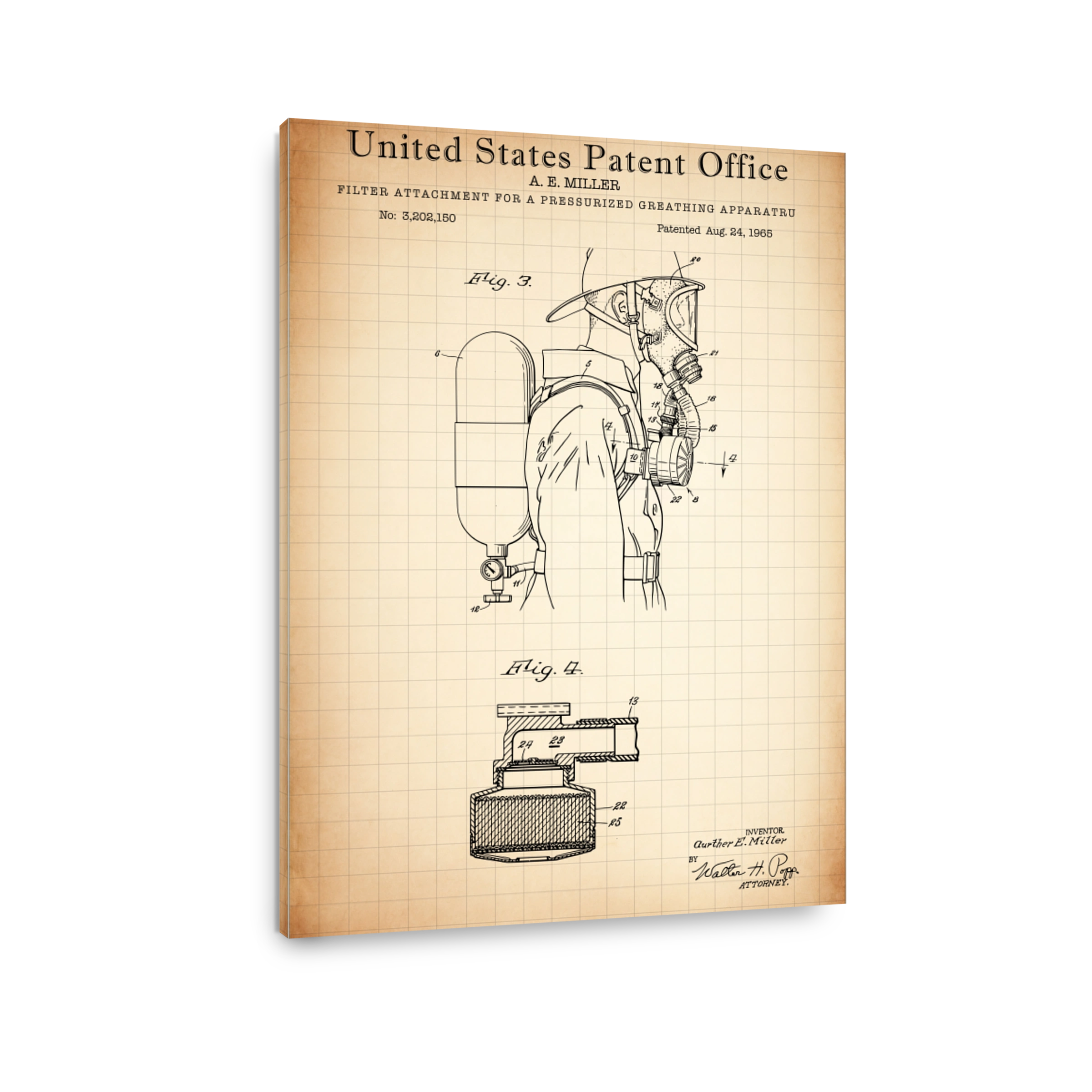 Firefighter Breathing Apparatus Patent Art