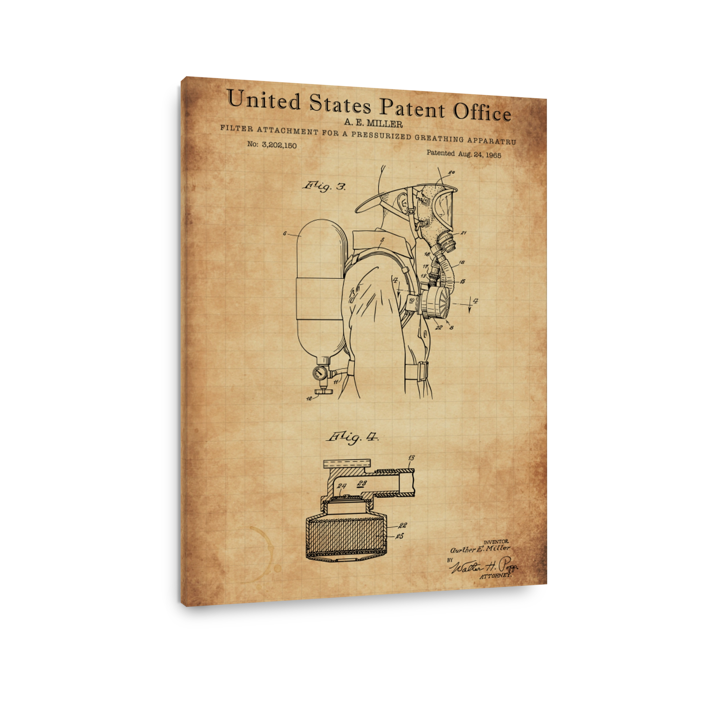Firefighter Breathing Apparatus Patent Art