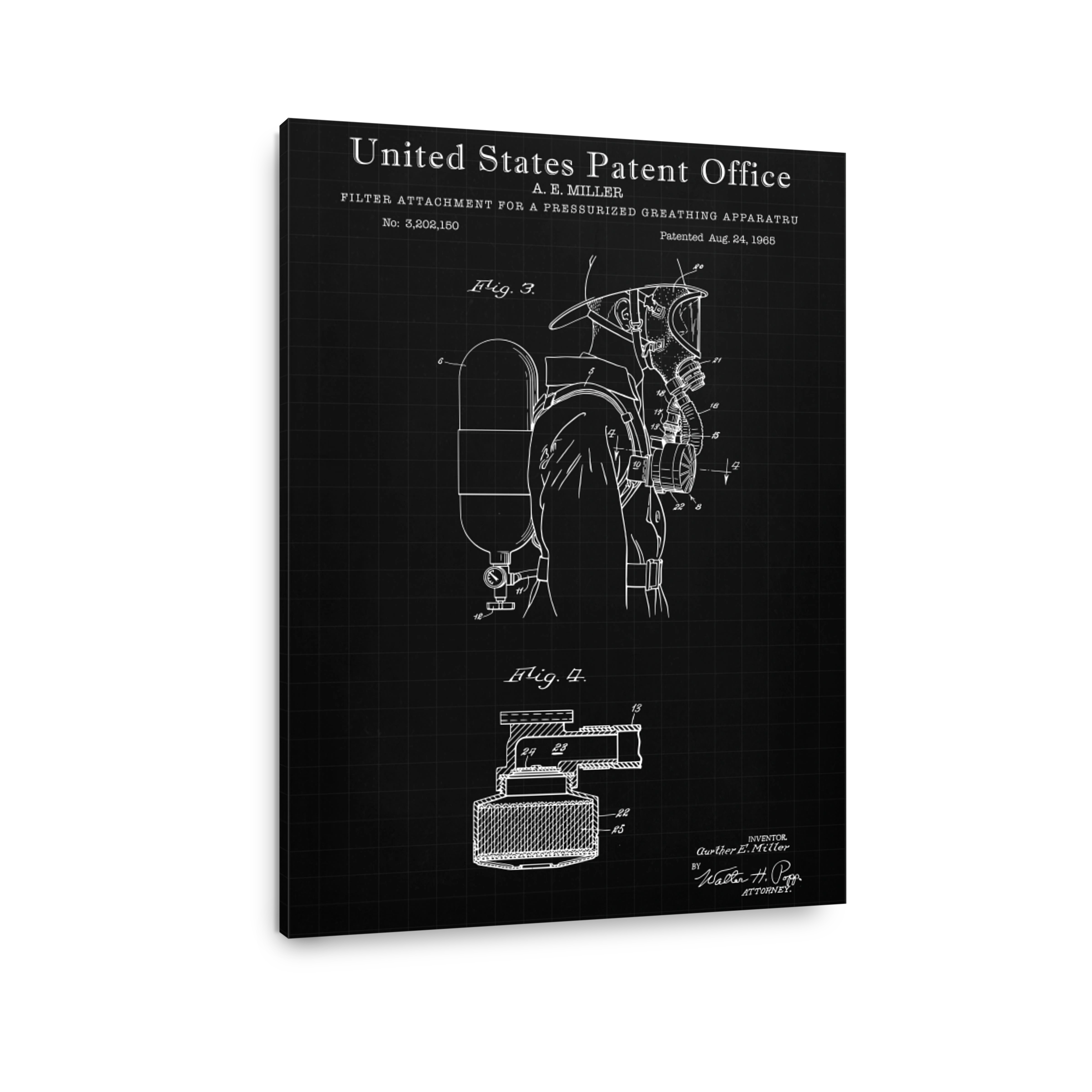 Firefighter Breathing Apparatus Patent Art