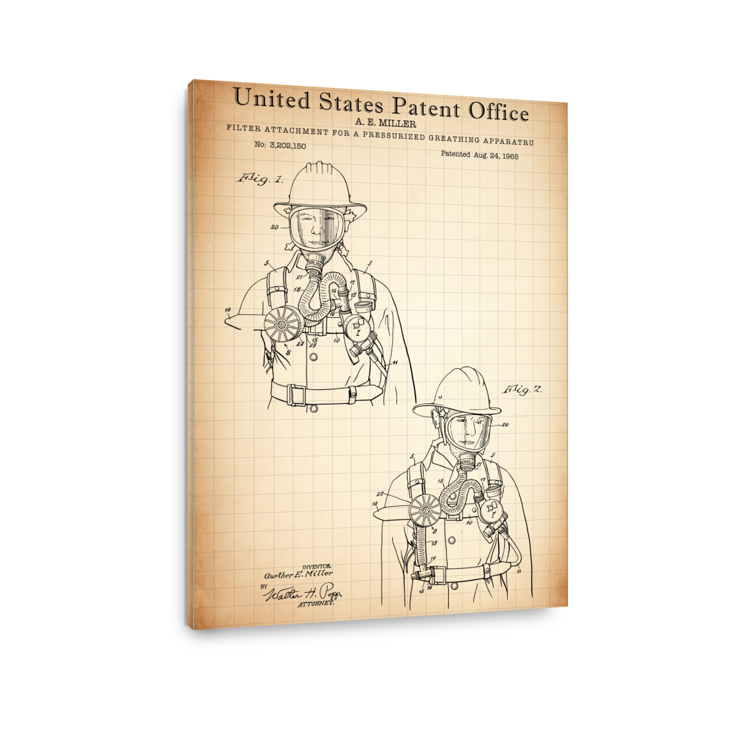Firefighter Breathing Apparatus Patent Art