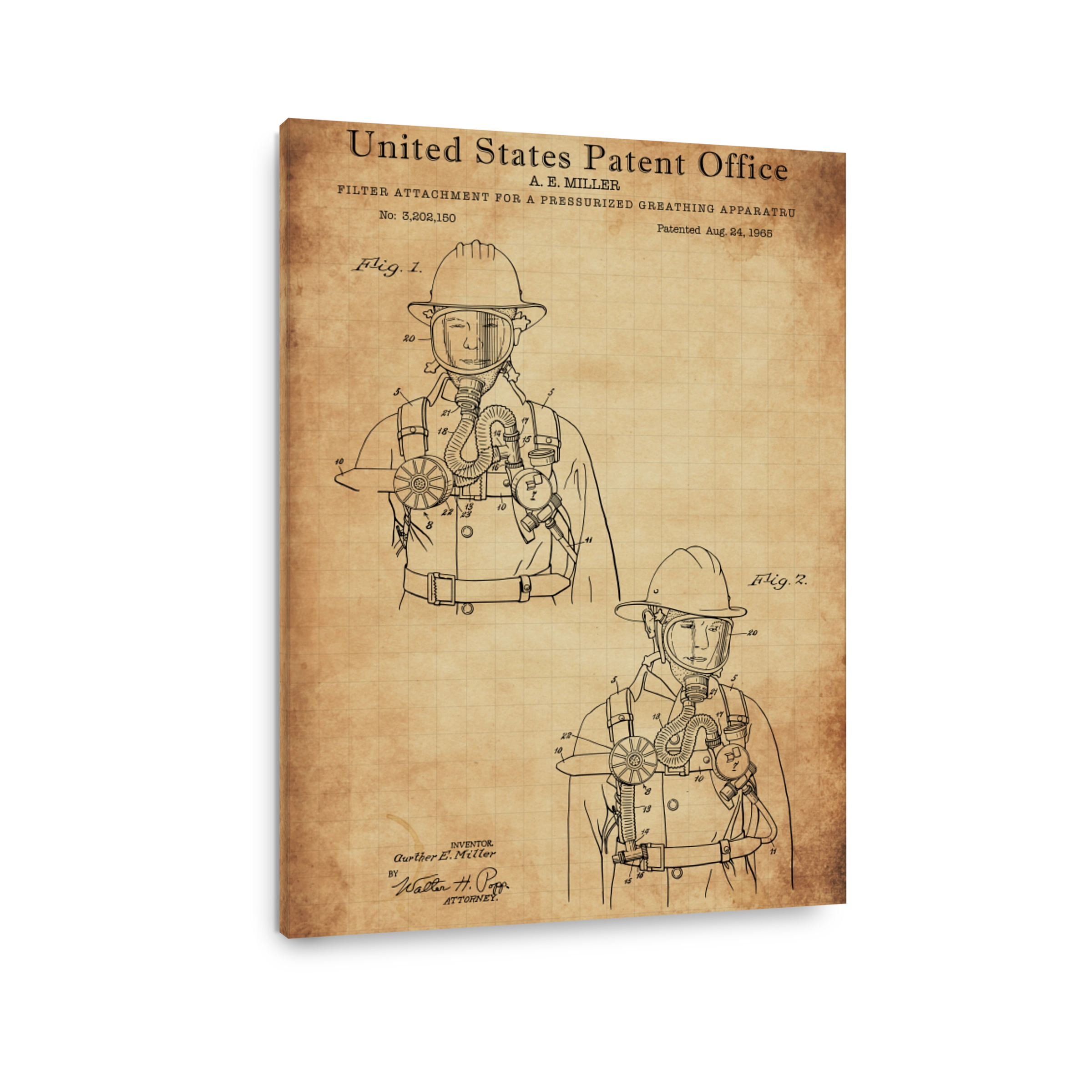 Firefighter Breathing Apparatus Patent Art