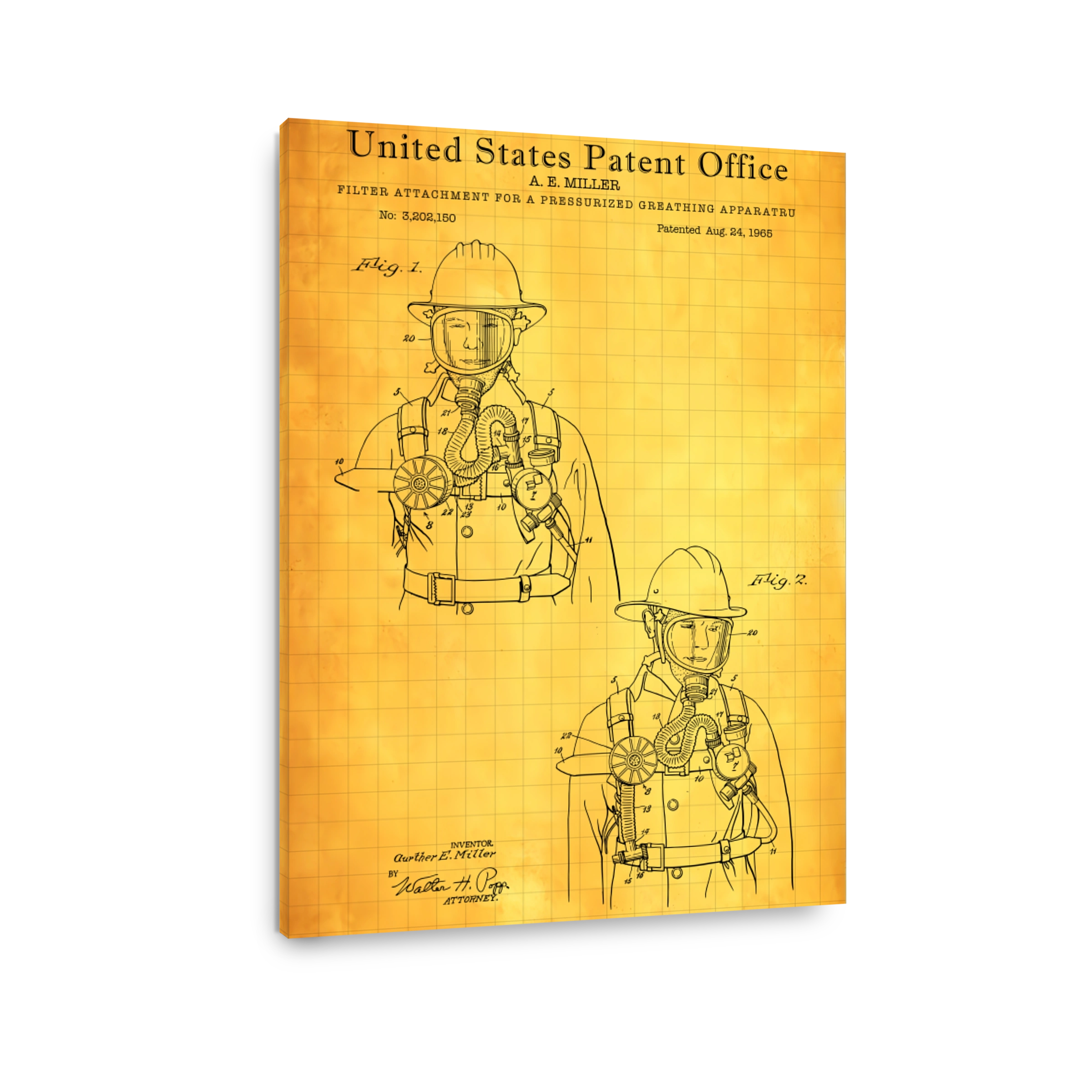 Firefighter Breathing Apparatus Patent Art