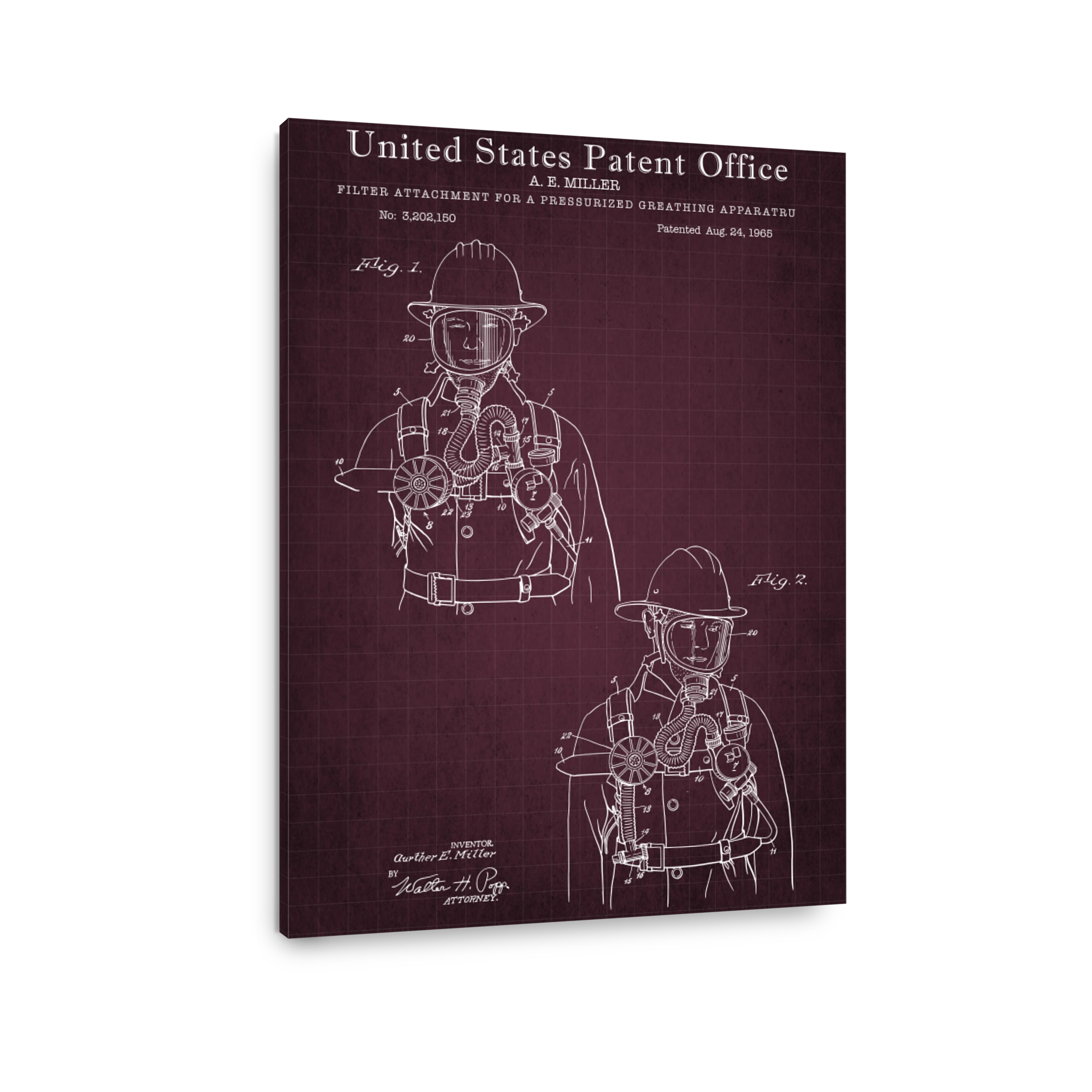 Firefighter Breathing Apparatus Patent Art
