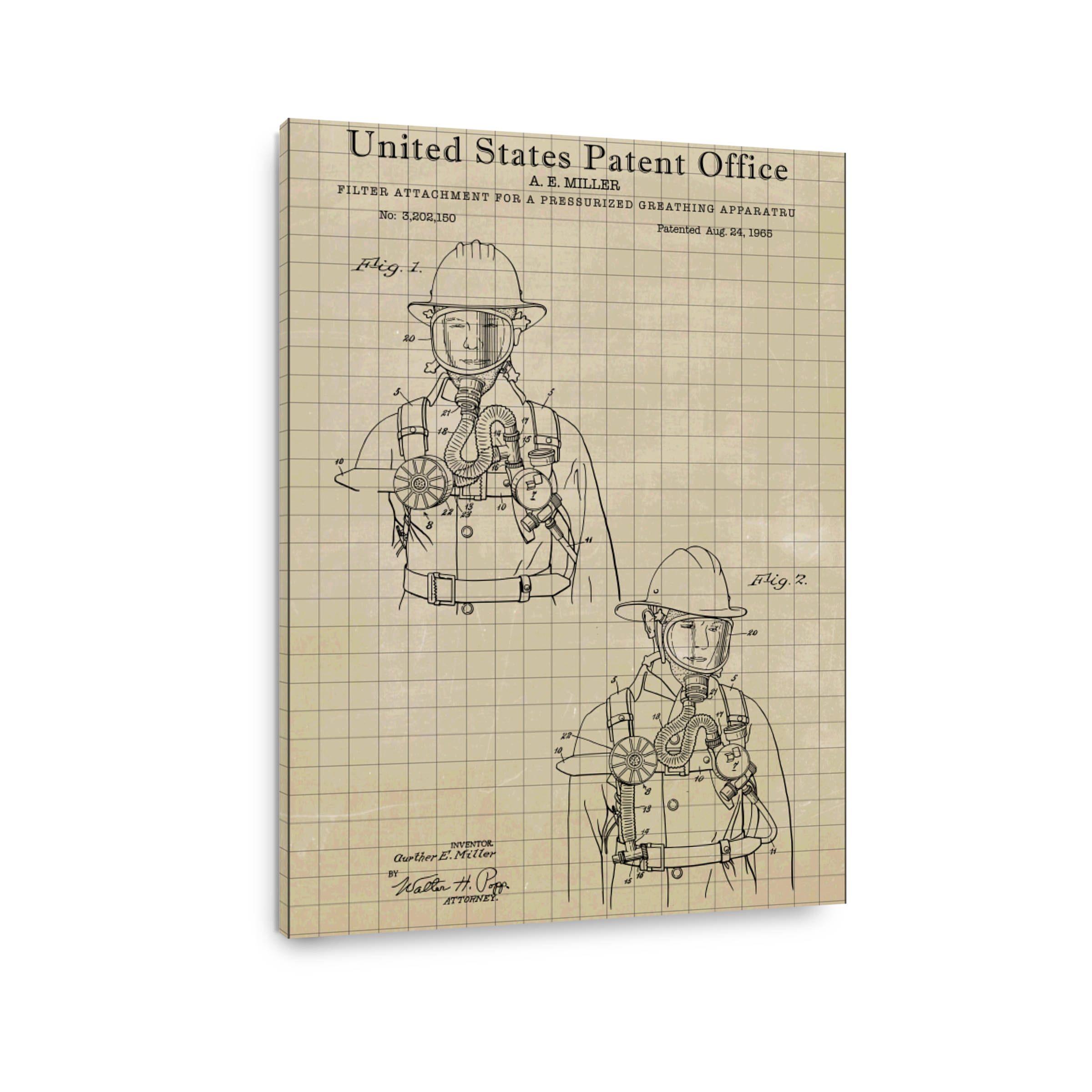 Firefighter Breathing Apparatus Patent Art