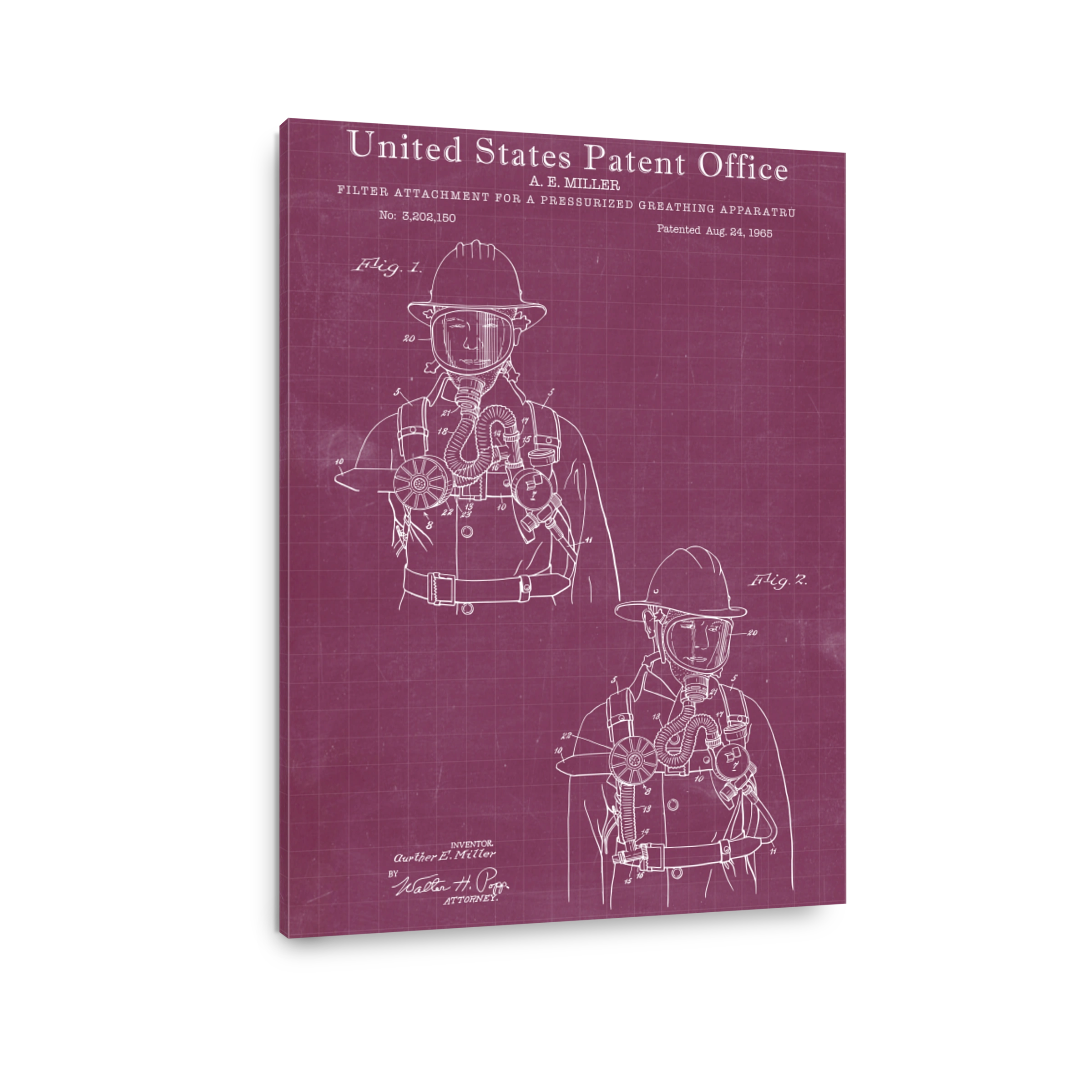 Firefighter Breathing Apparatus Patent Art