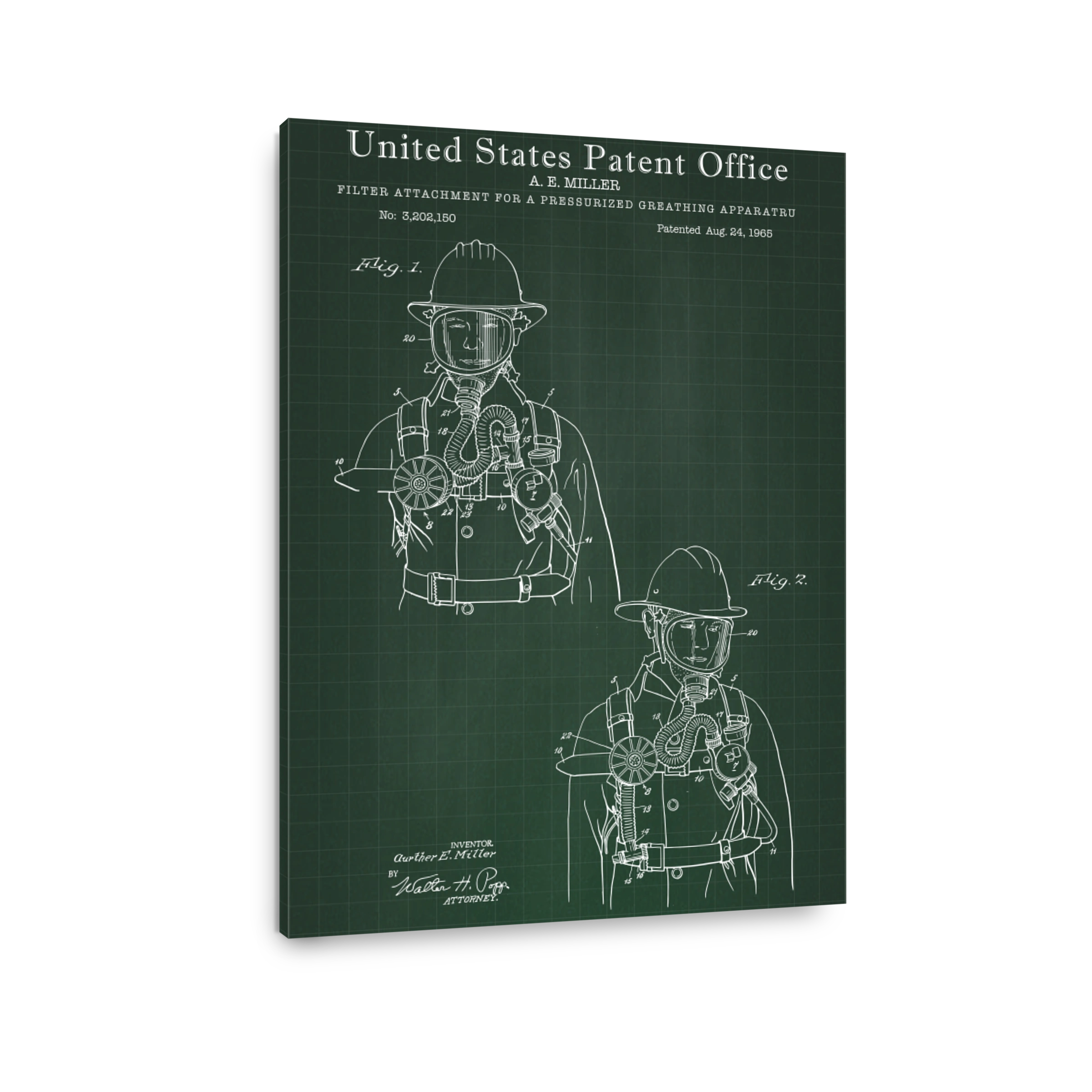 Firefighter Breathing Apparatus Patent Art