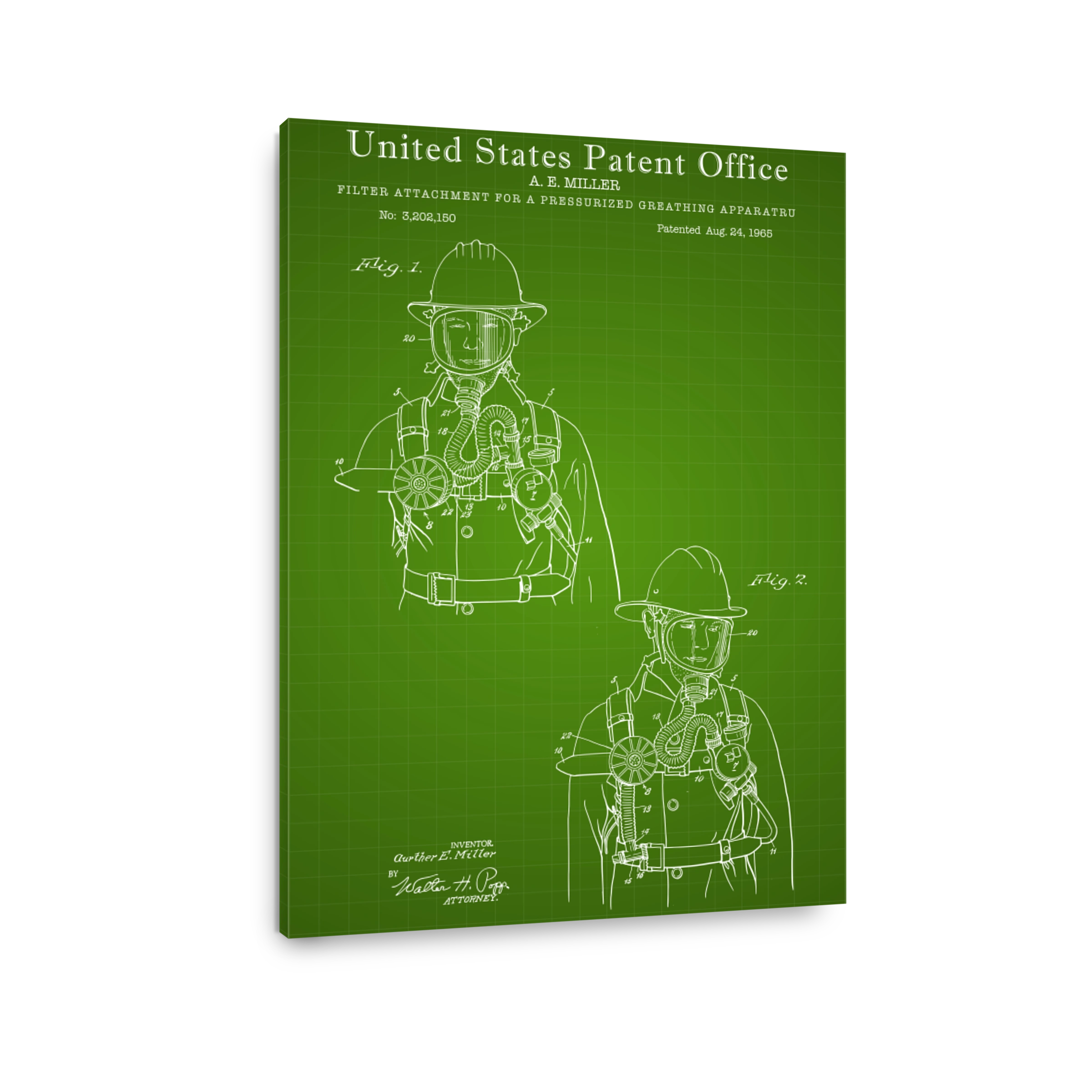 Firefighter Breathing Apparatus Patent Art