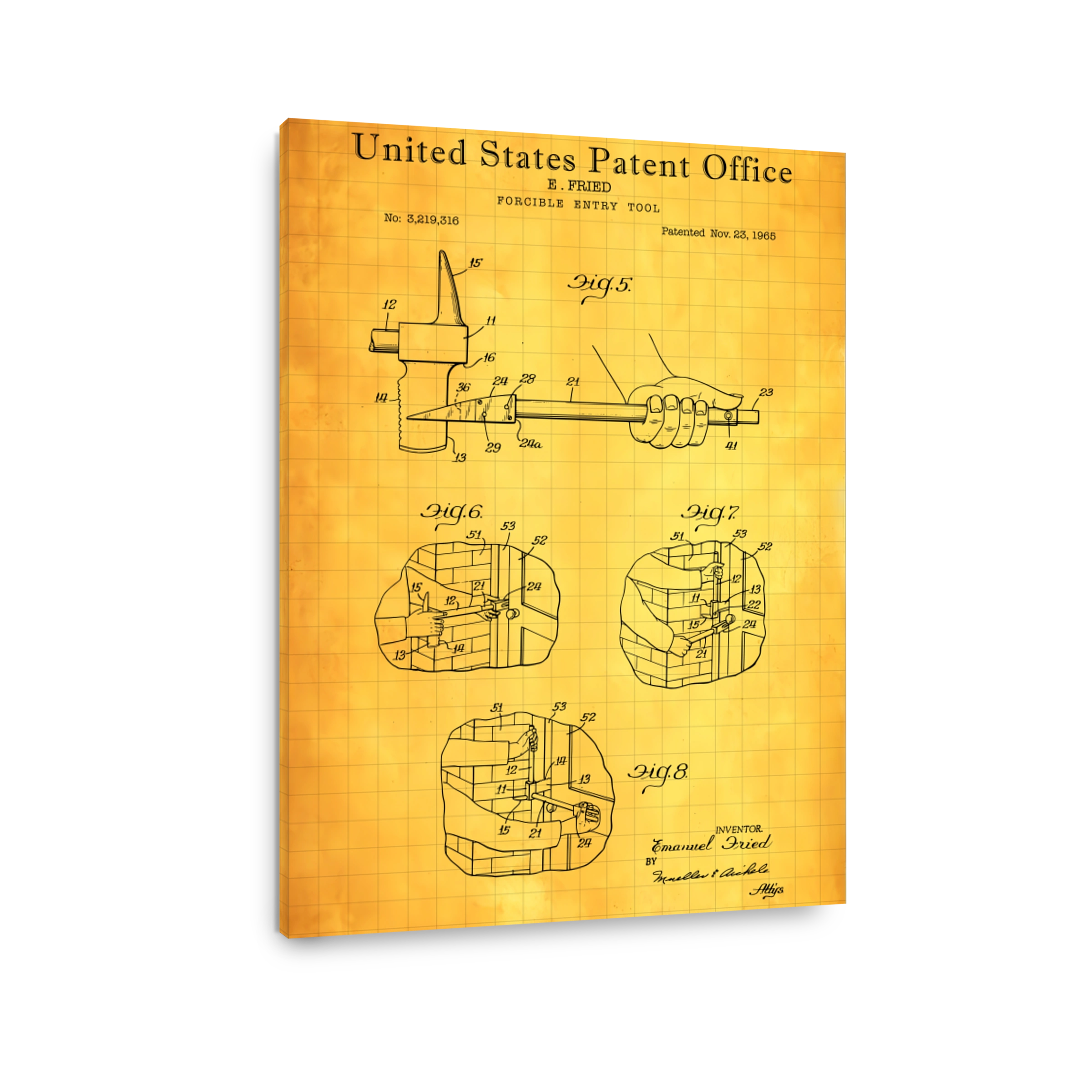 Forcible Entry Tool Patent Art