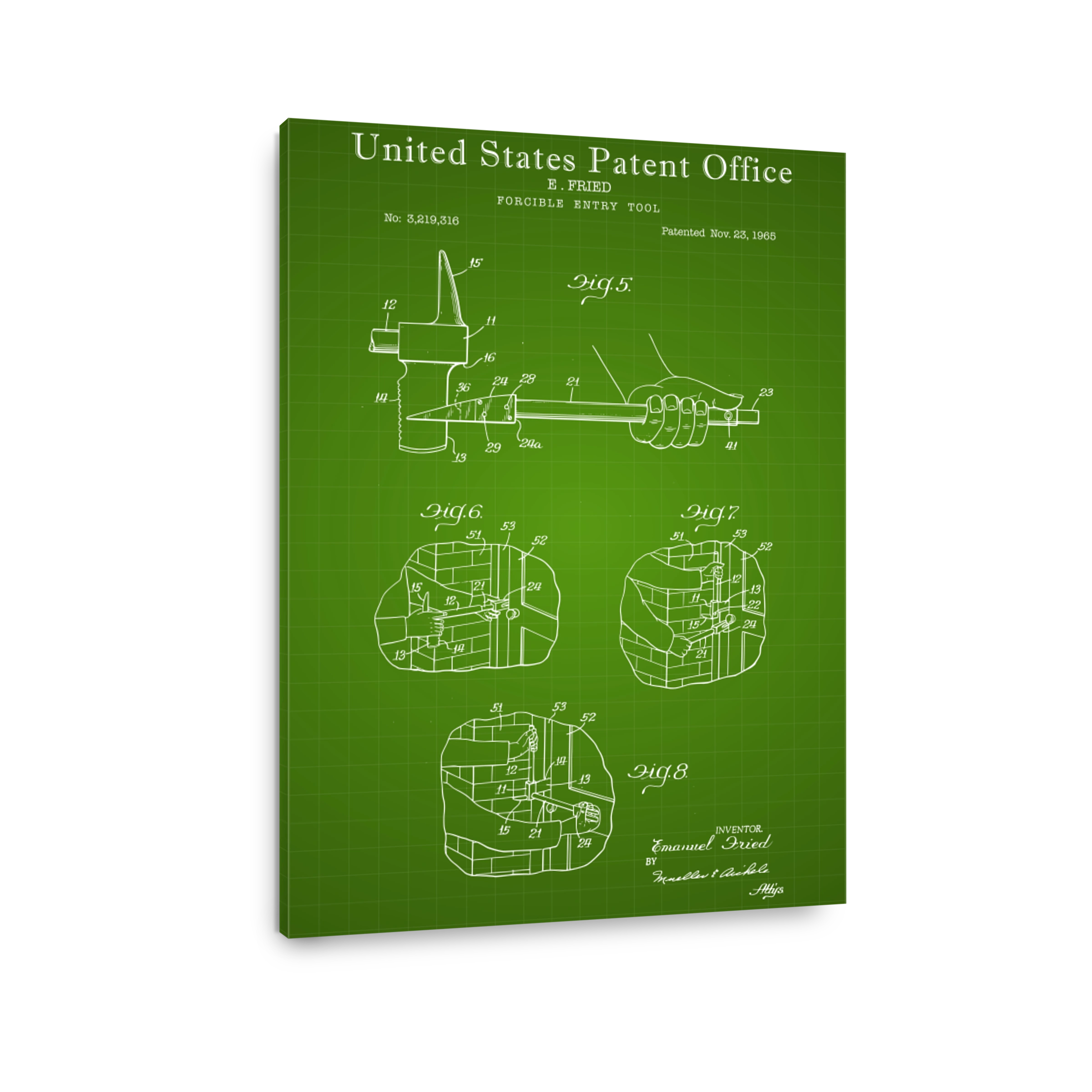 Forcible Entry Tool Patent Blueprint