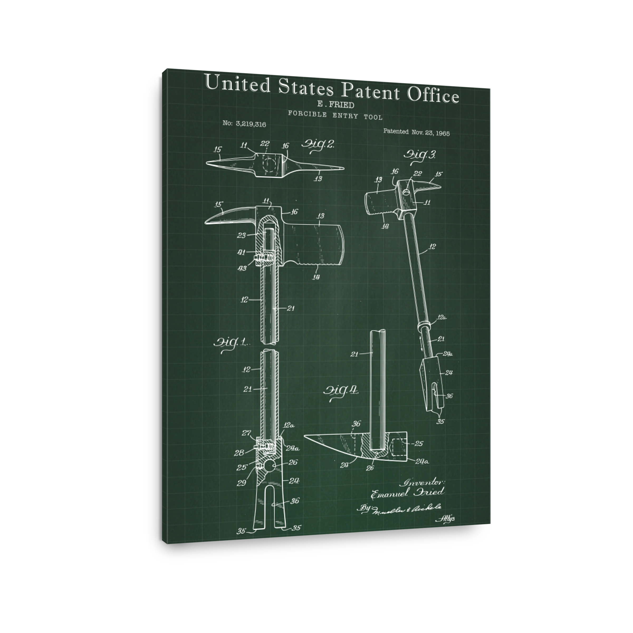 Forcible Entry Tool Patent Blueprint