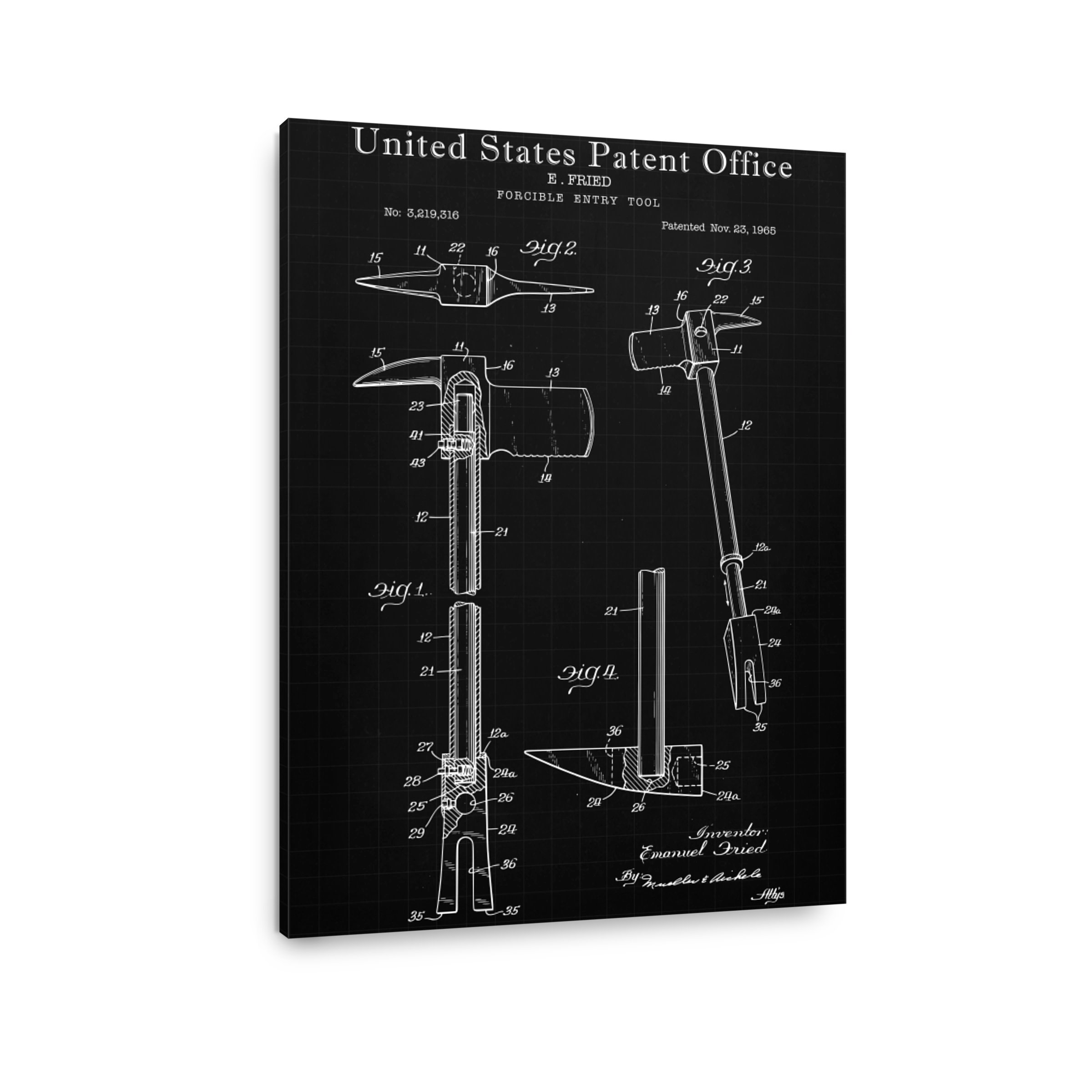 Forcible Entry Tool Patent Blueprint