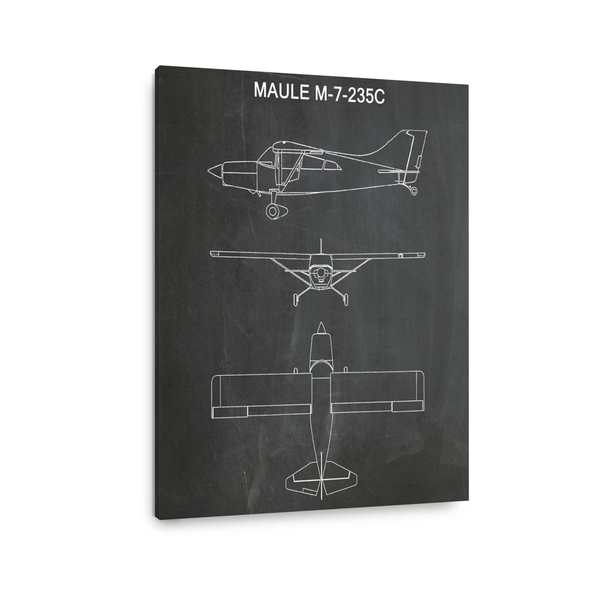 Maule M-7-235C Aircraft Blueprint