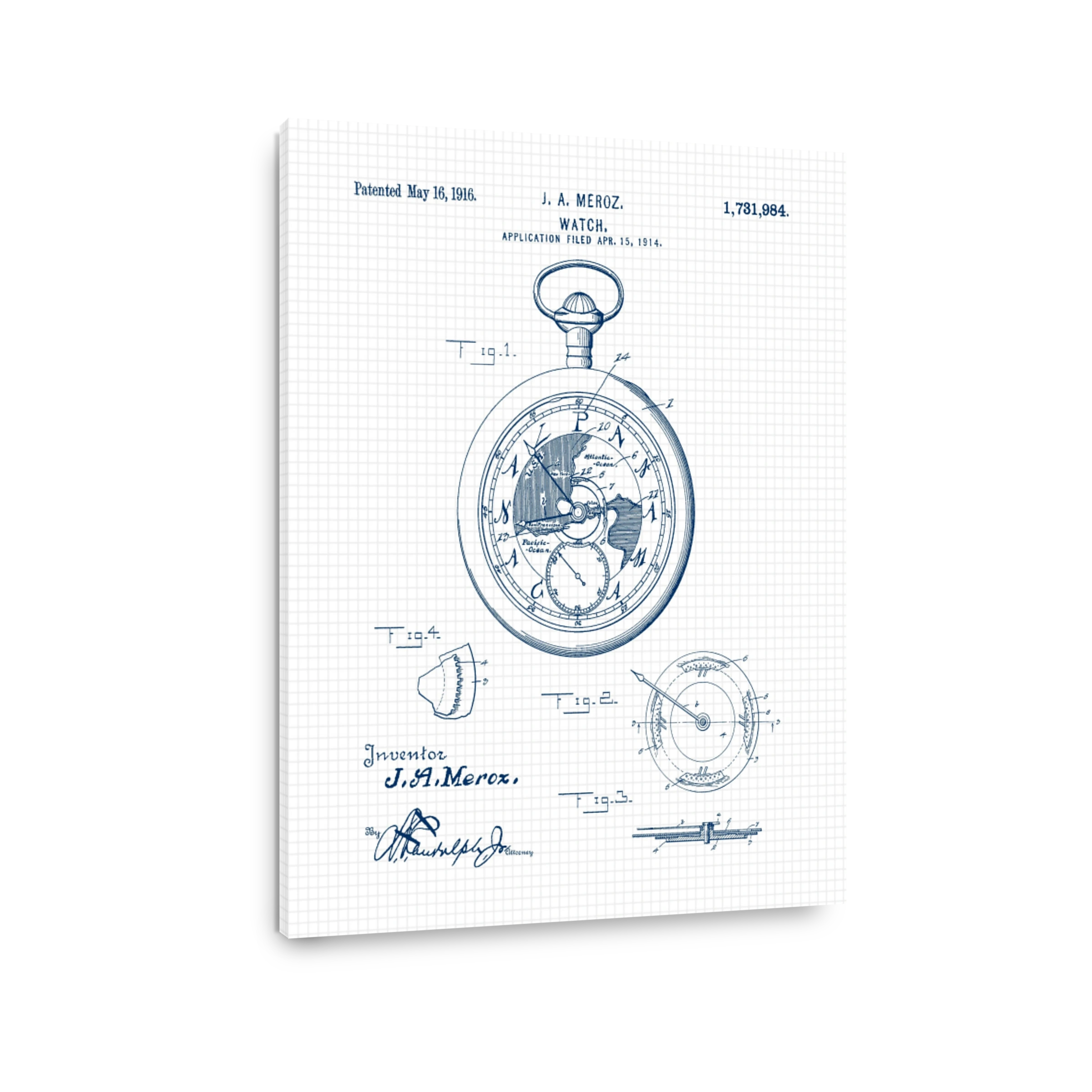 J. A. Meroz Watch Blueprint