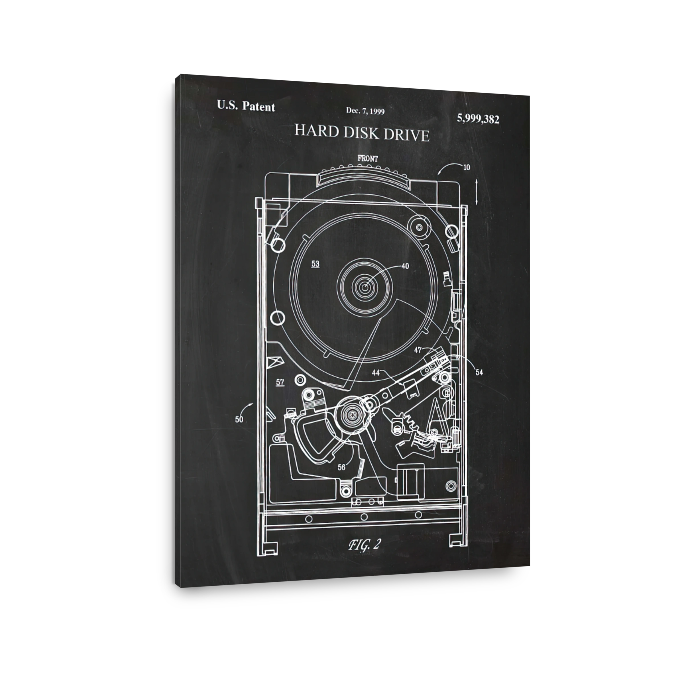 Hard Disk Drive Patent Blueprint