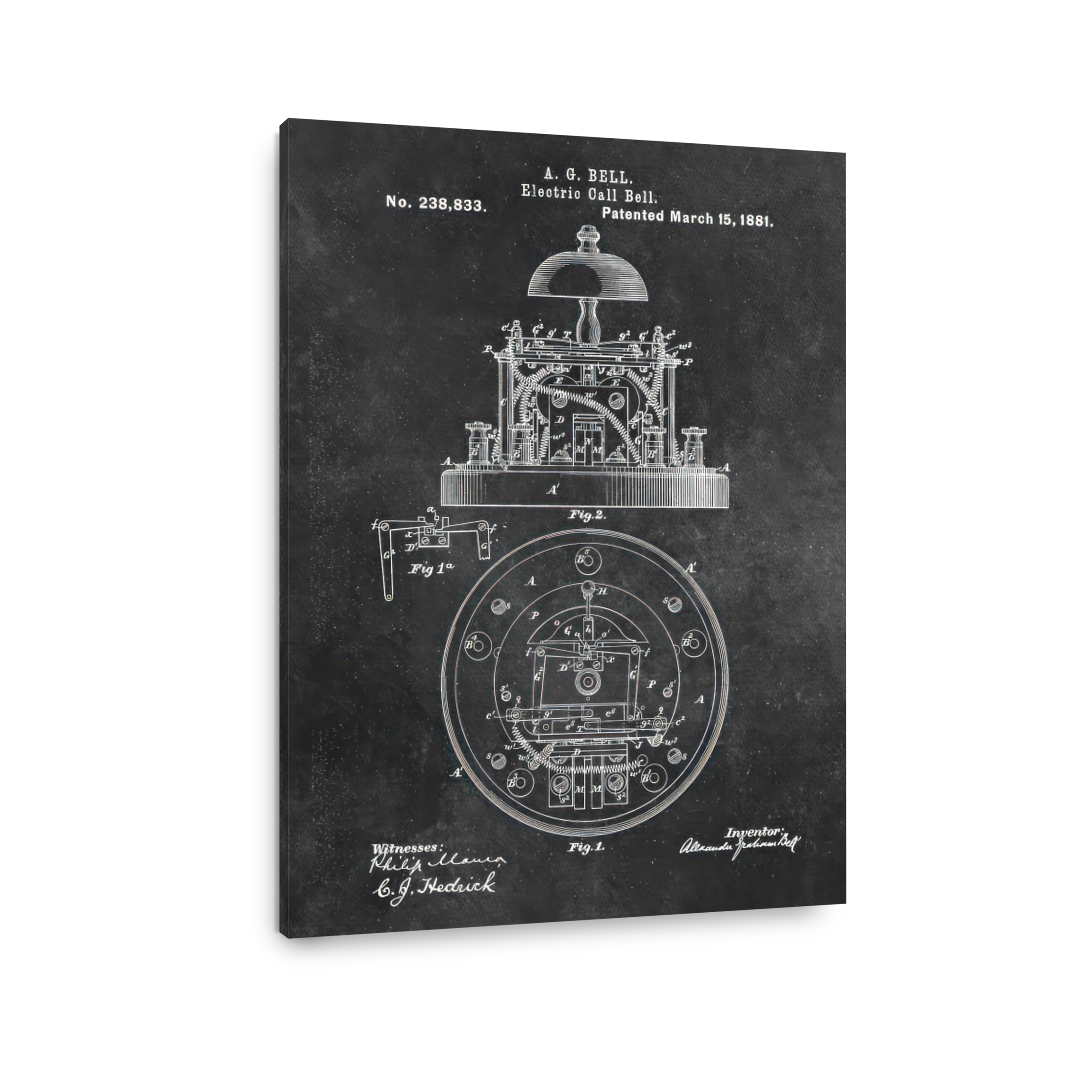 A. G. Bell Electric Call Bell Patent