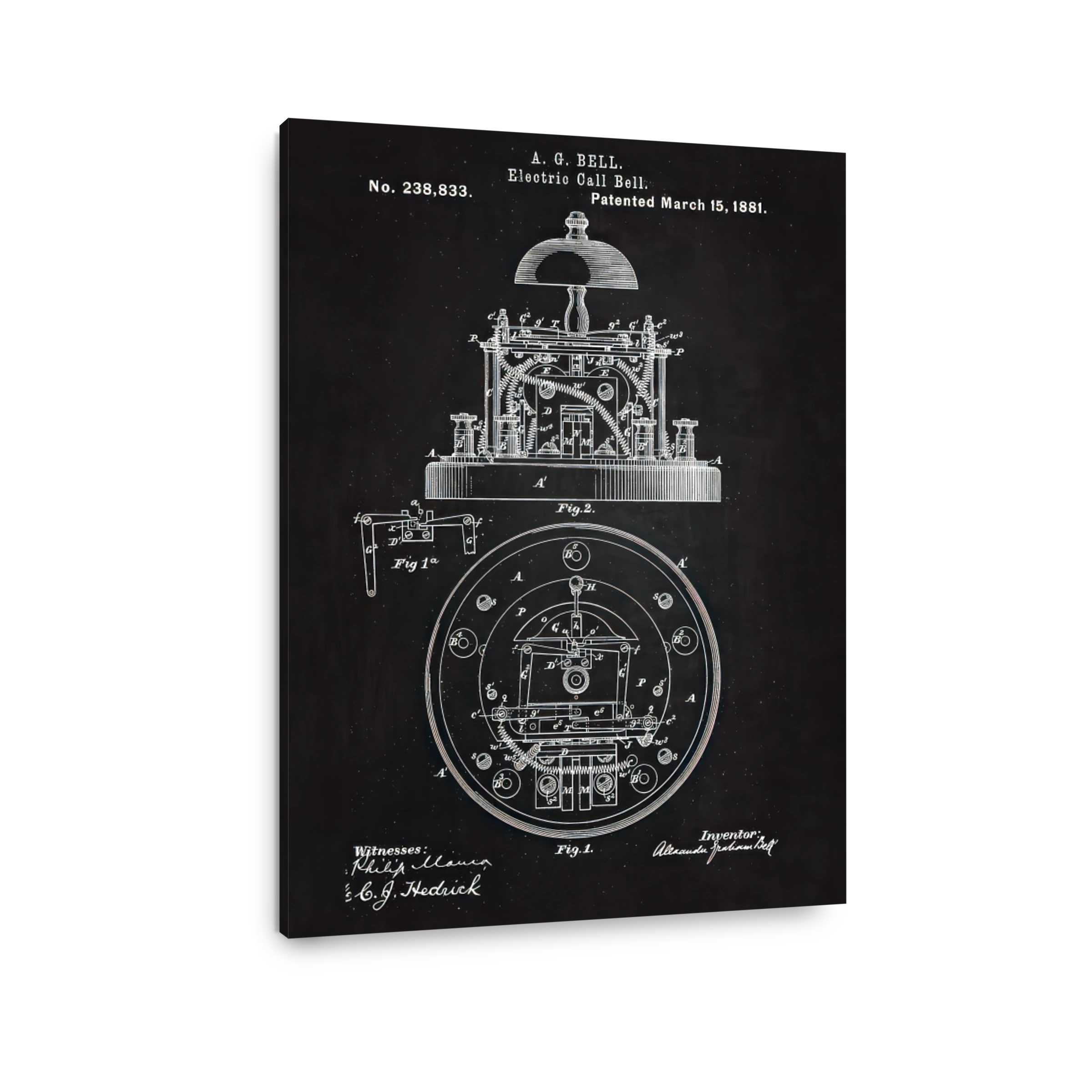 A. G. Bell Electric Call Bell Patent