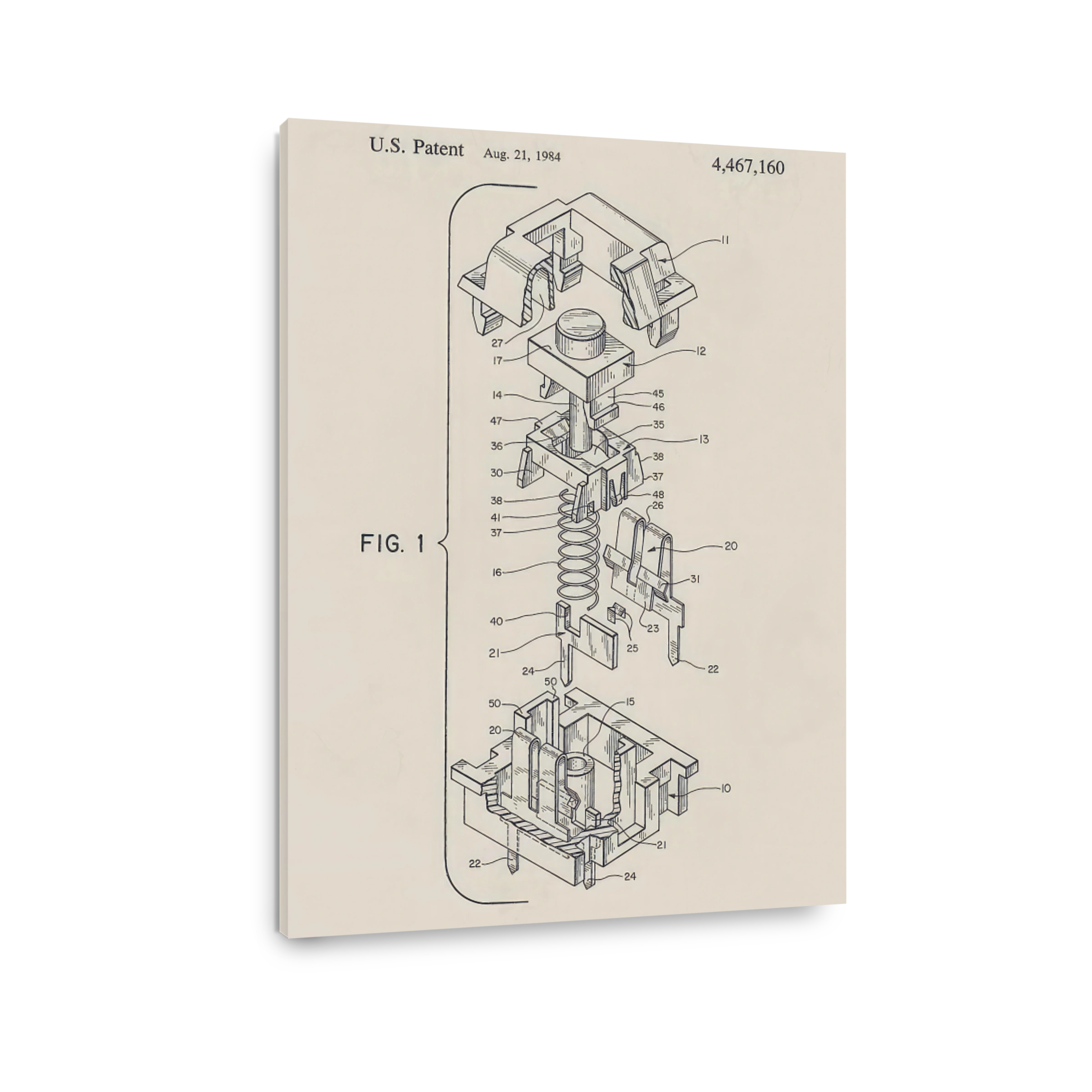 Mechanical Keyboard Switch Blueprint