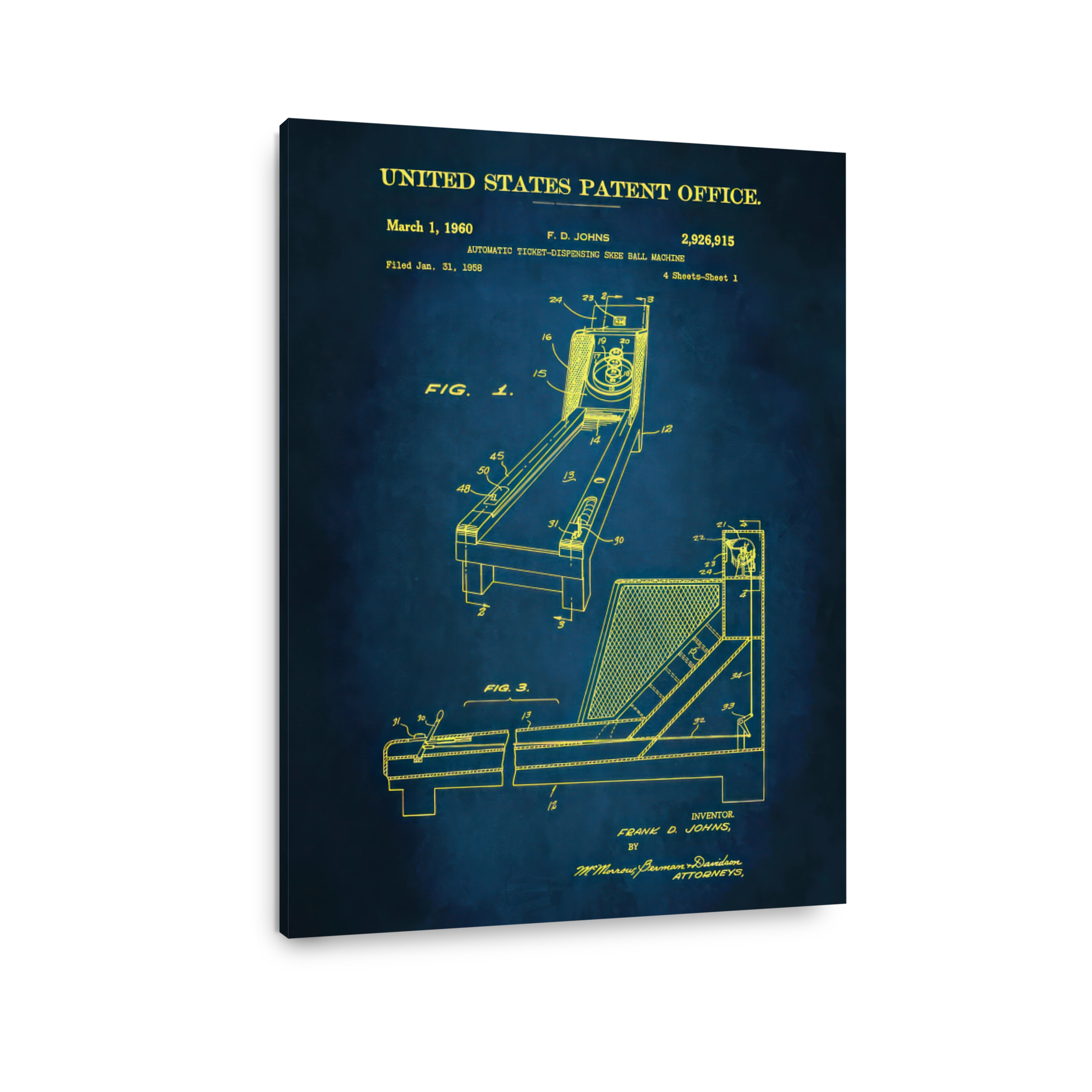 Automatic Skee Ball Machine Blueprint