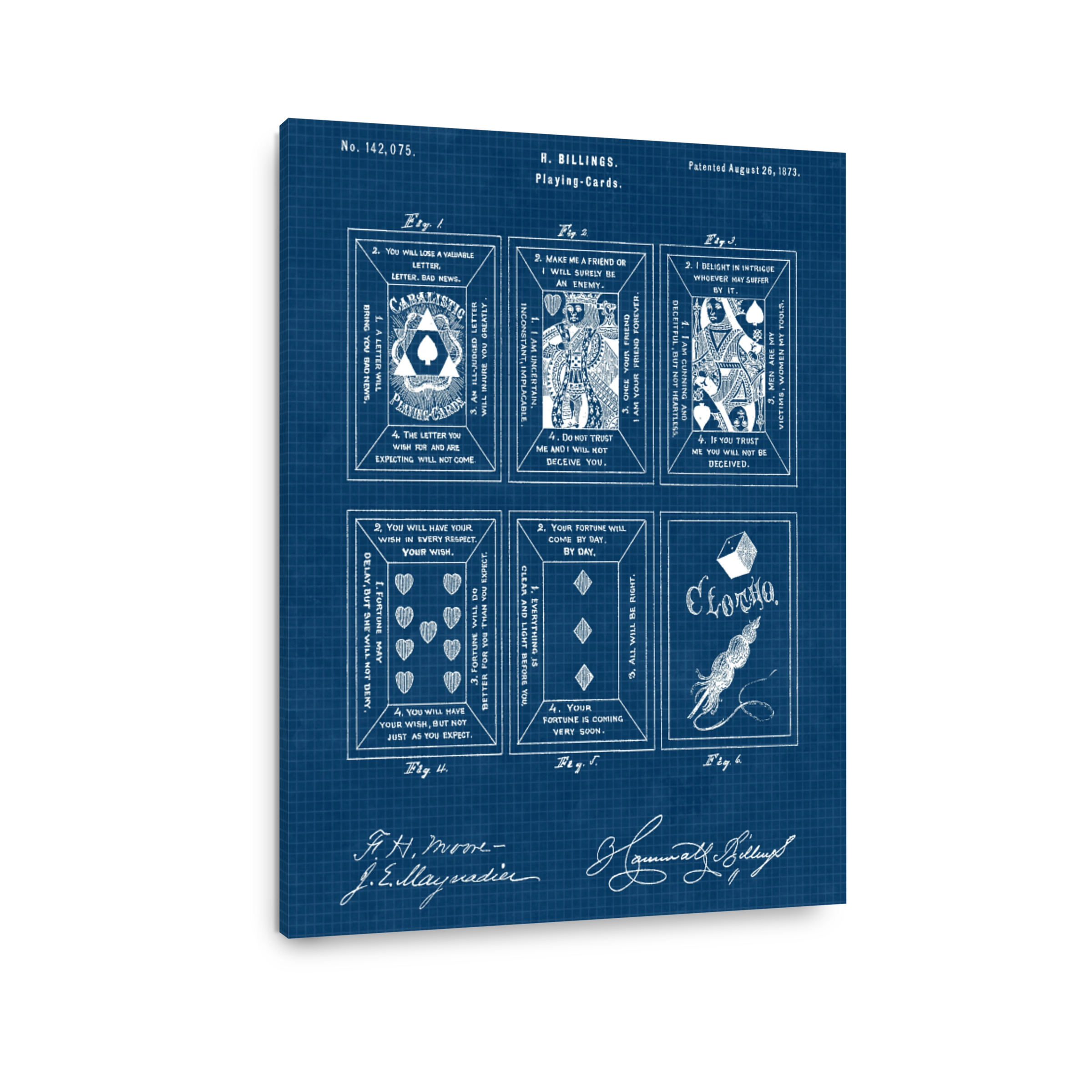 Playing Cards Patent Illustration