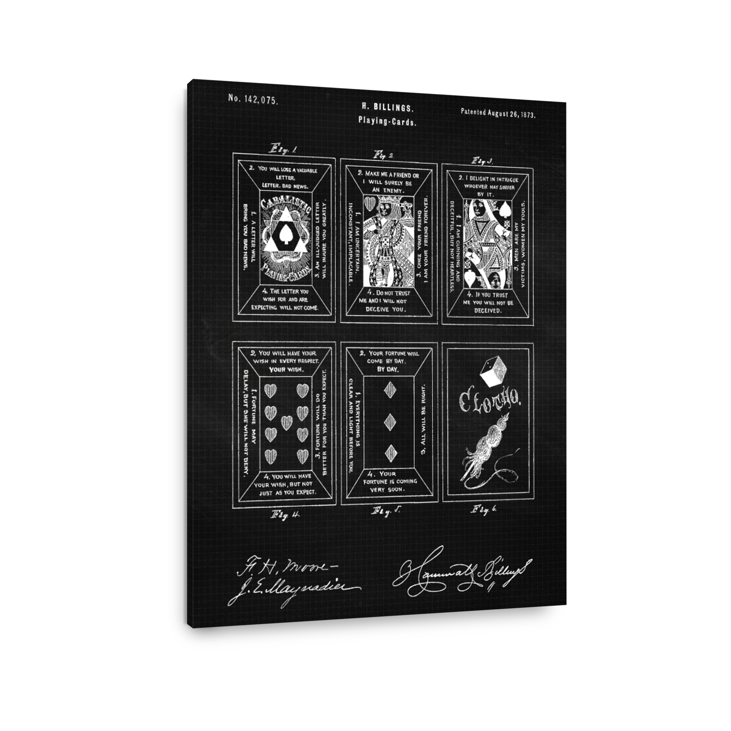 Playing Cards Patent Illustration