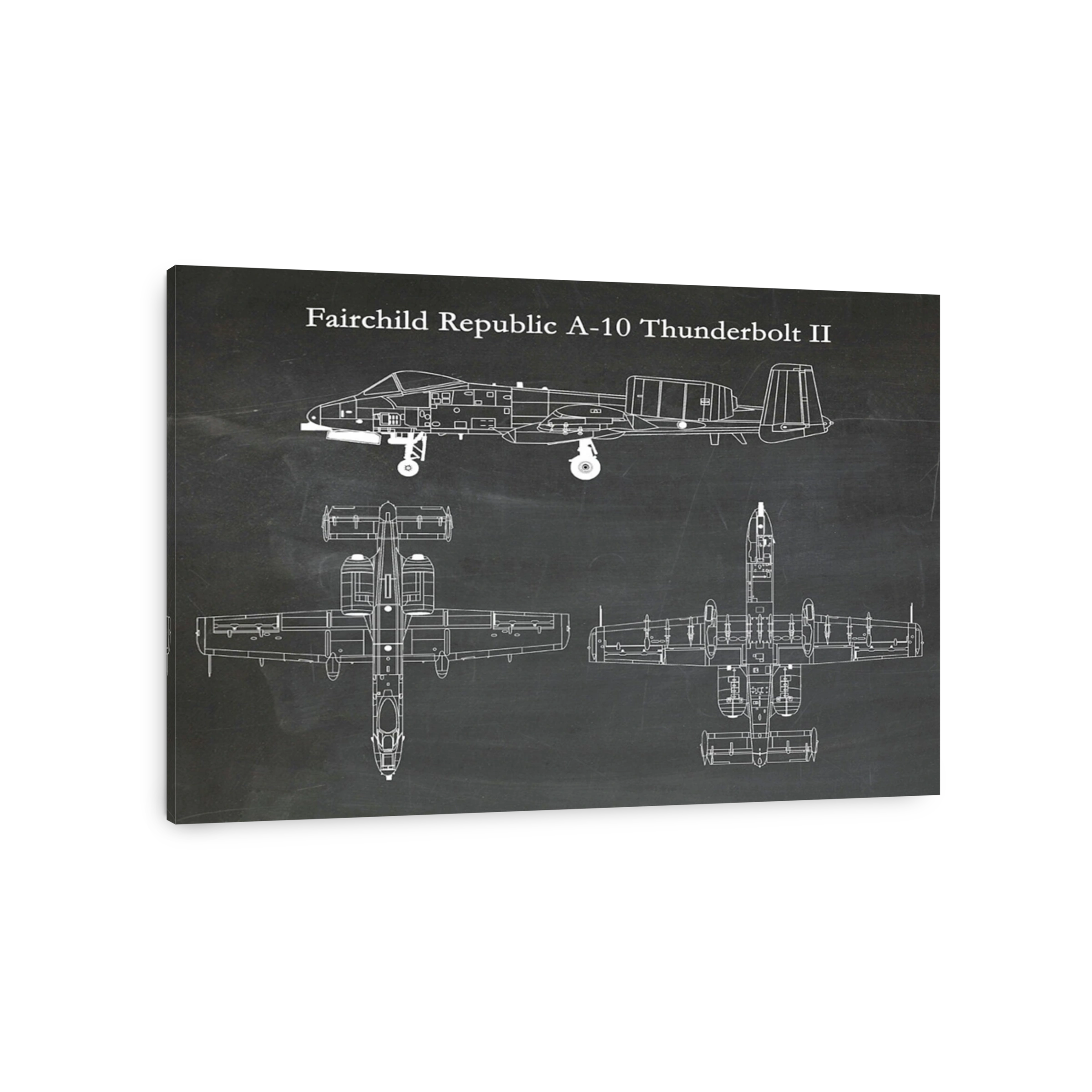 Fairchild Republic A-10 Thunderbolt II Blueprint