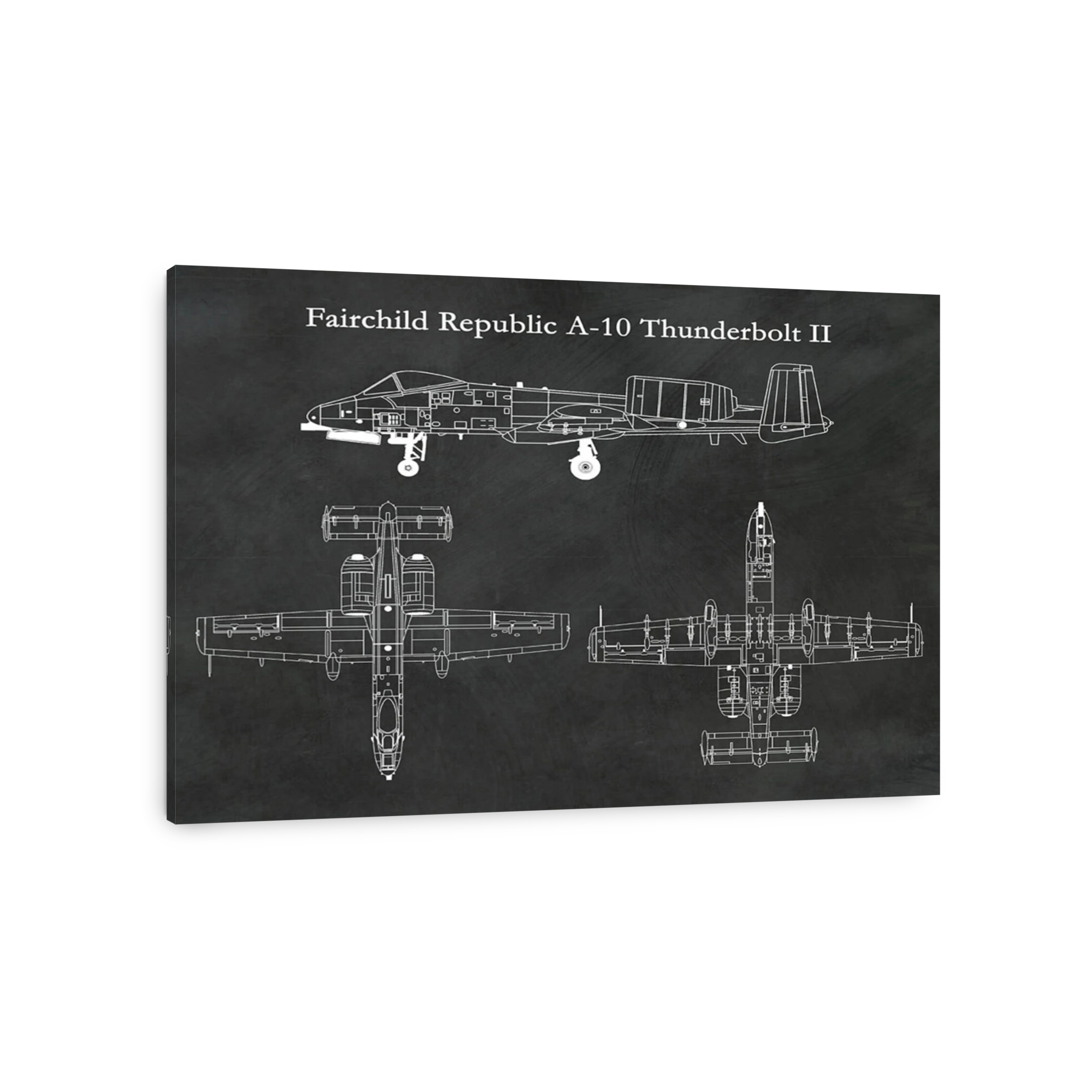 Fairchild Republic A-10 Thunderbolt II Blueprint