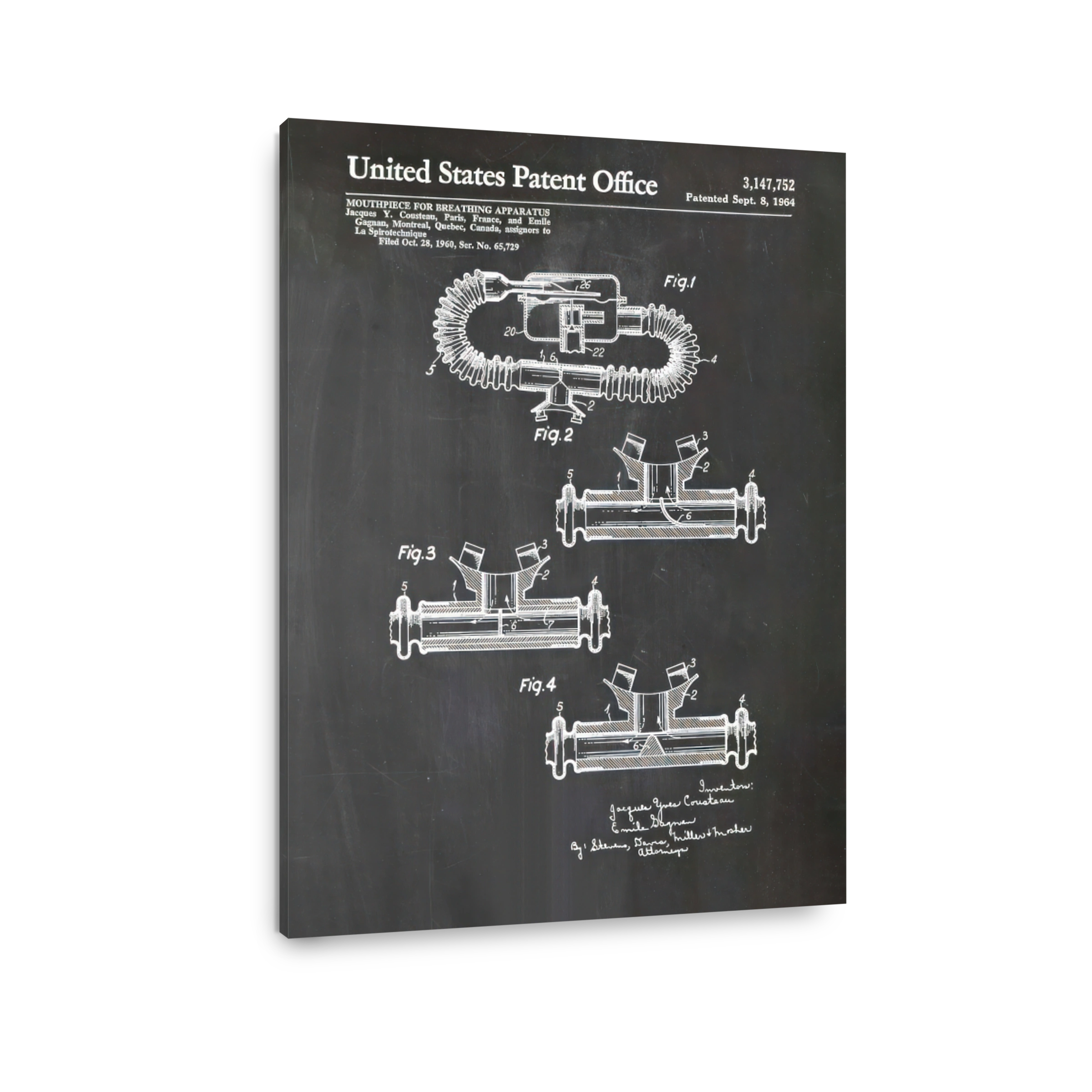 Breathing Apparatus Patent Blueprint