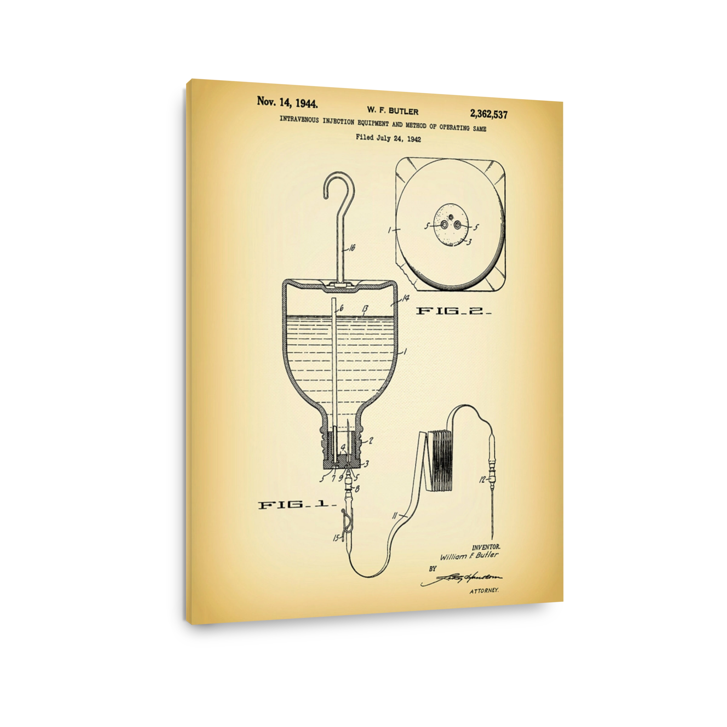 Medical Patent Diagram