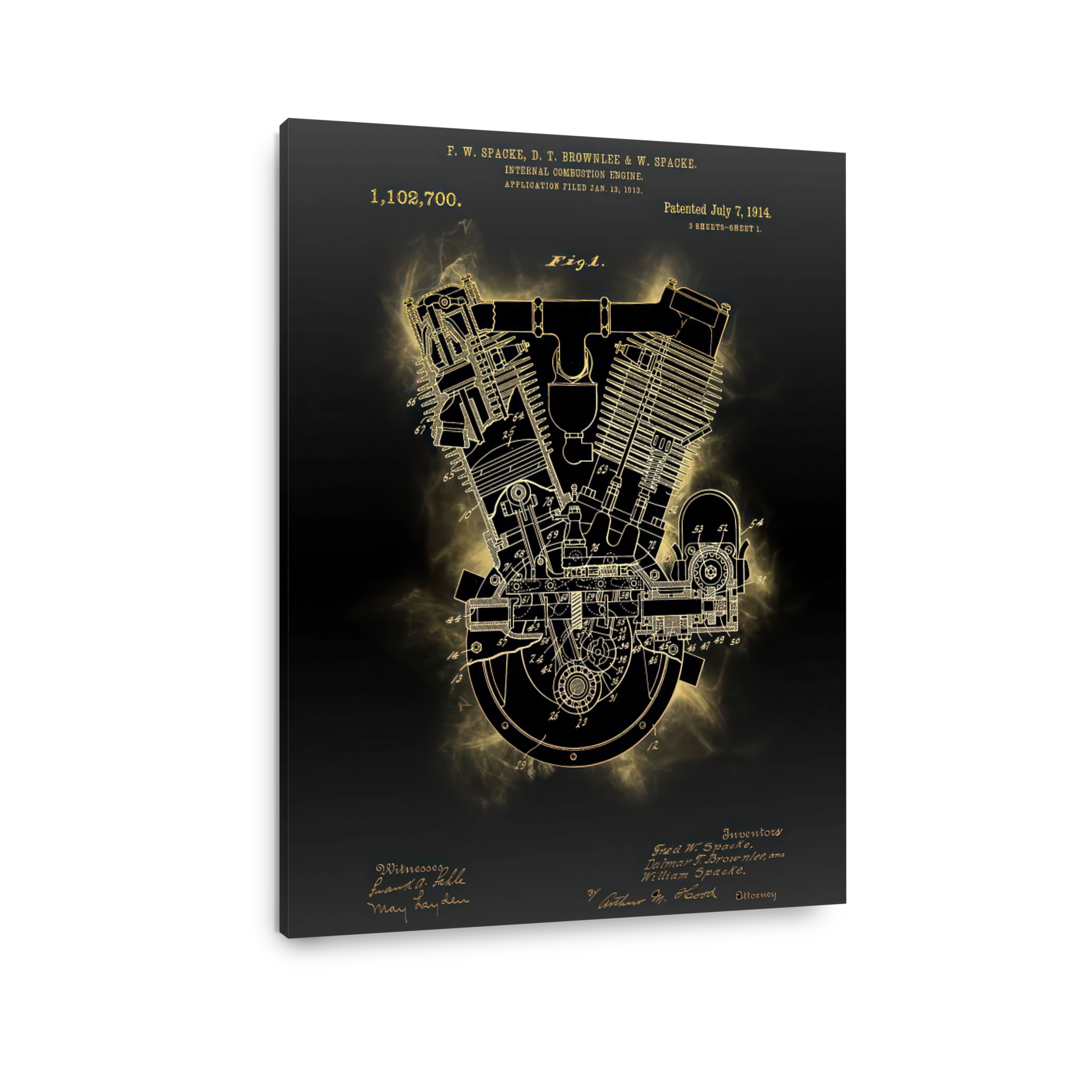 Internal Combustion Engine Blueprint