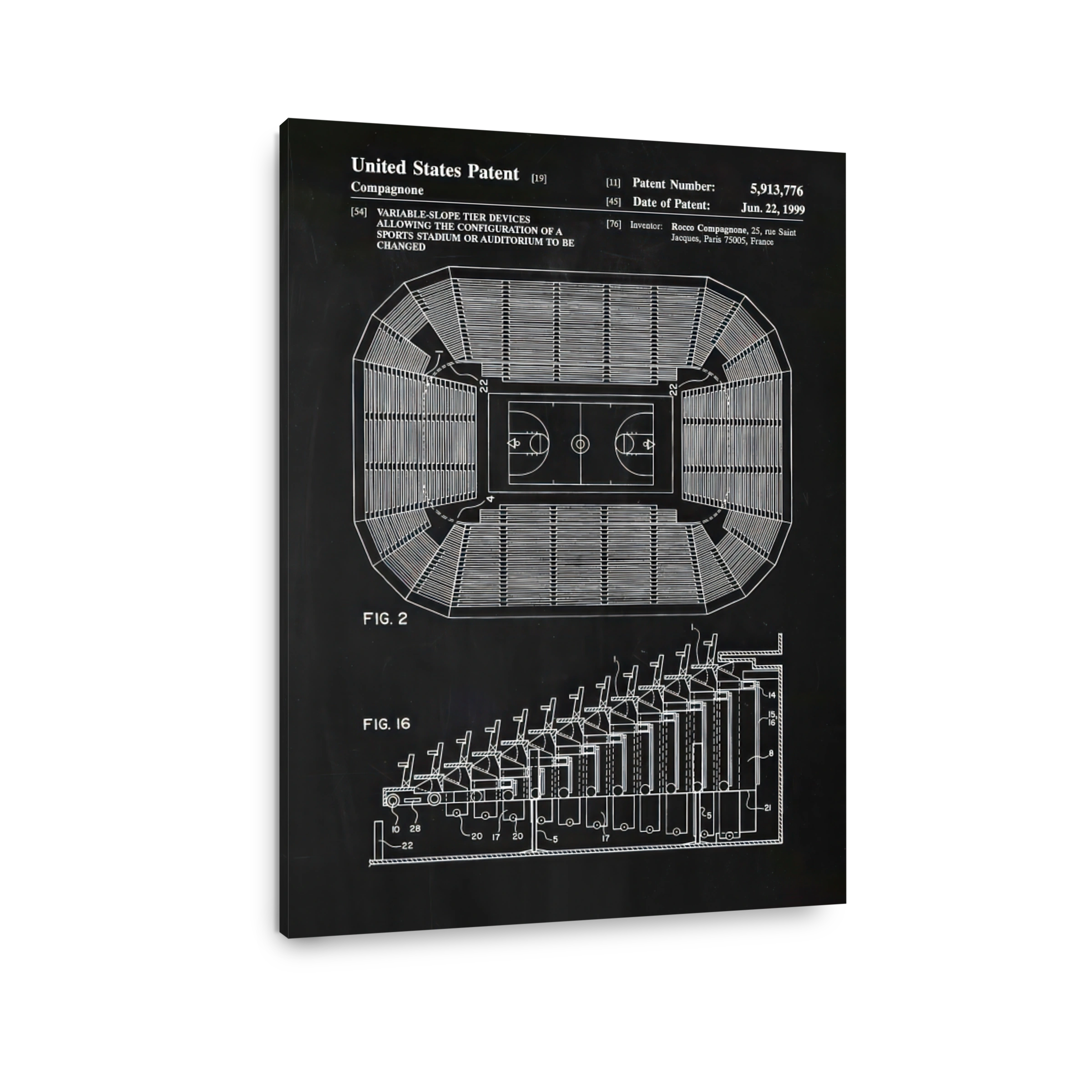 Stadium Seating Blueprint