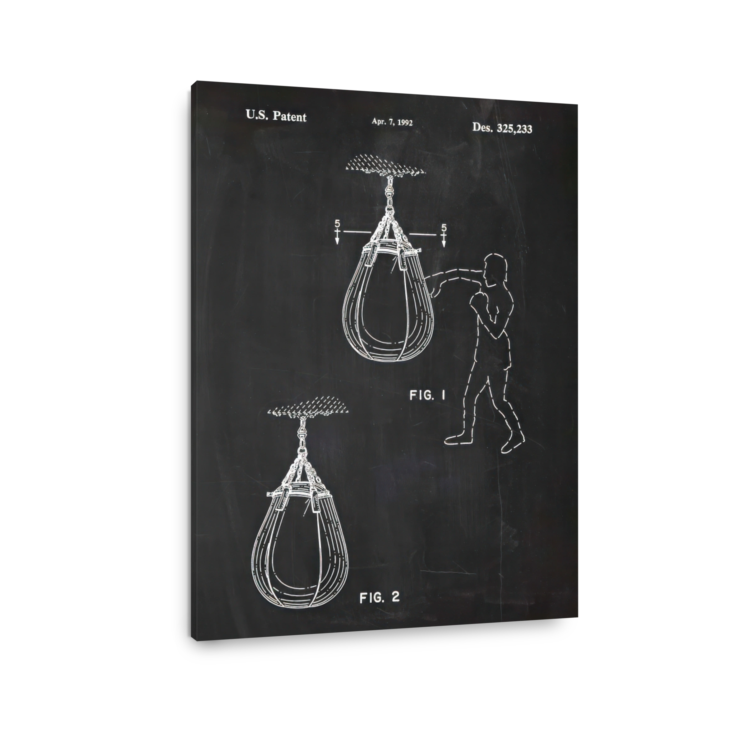 Boxing Speed Bag Patent Blueprint